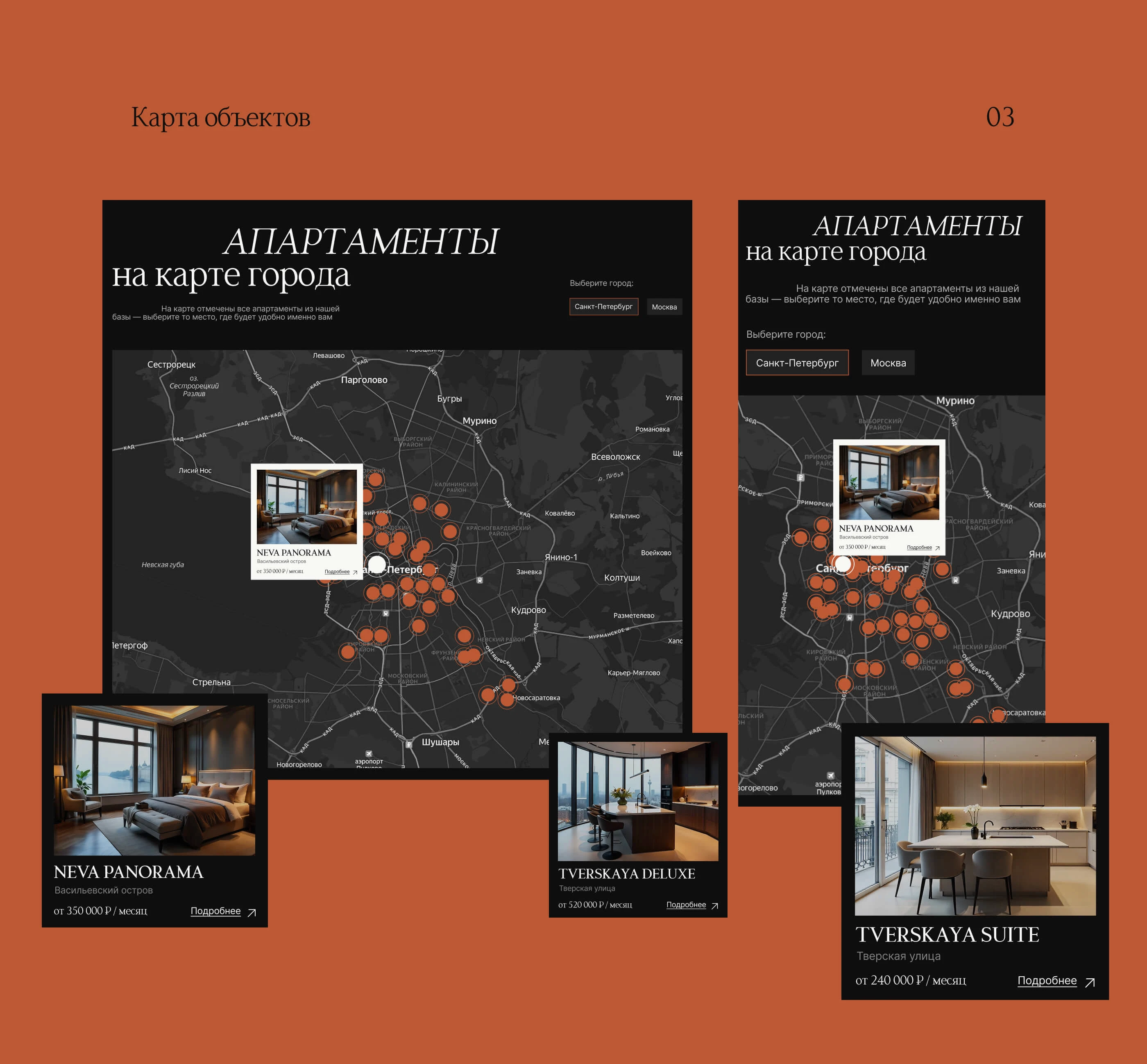 ANCHOR | ВЕБ-САЙТ ДЛЯ АГЕНТСТВА НЕДВИЖИМОСТИ — Изображение №14 — Интерфейсы на Dprofile