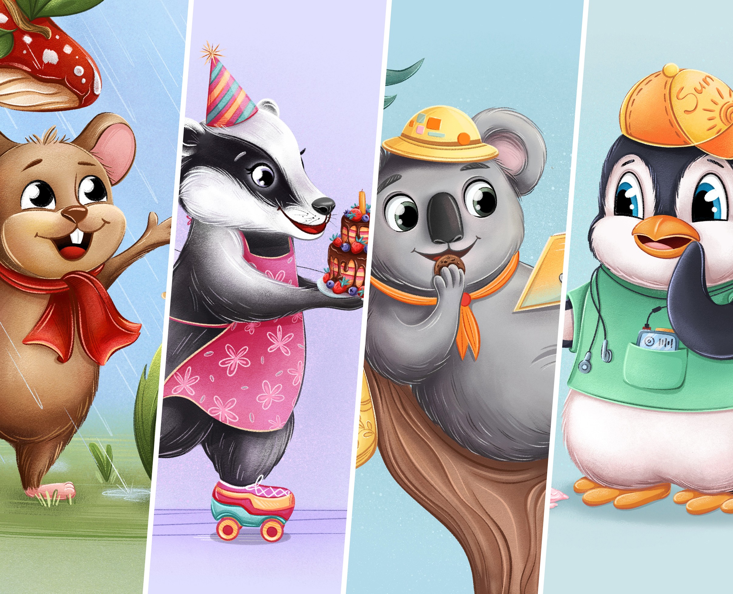 Разработка персонажей на Dprofile