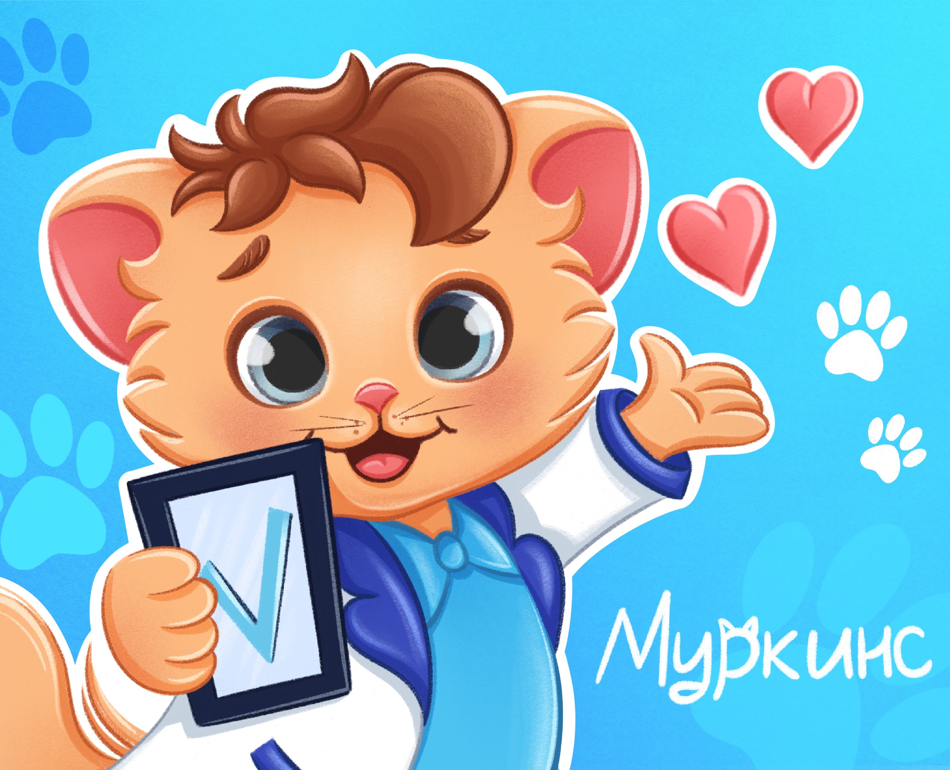 Бред-персонаж для ветеринарной клиники на Dprofile