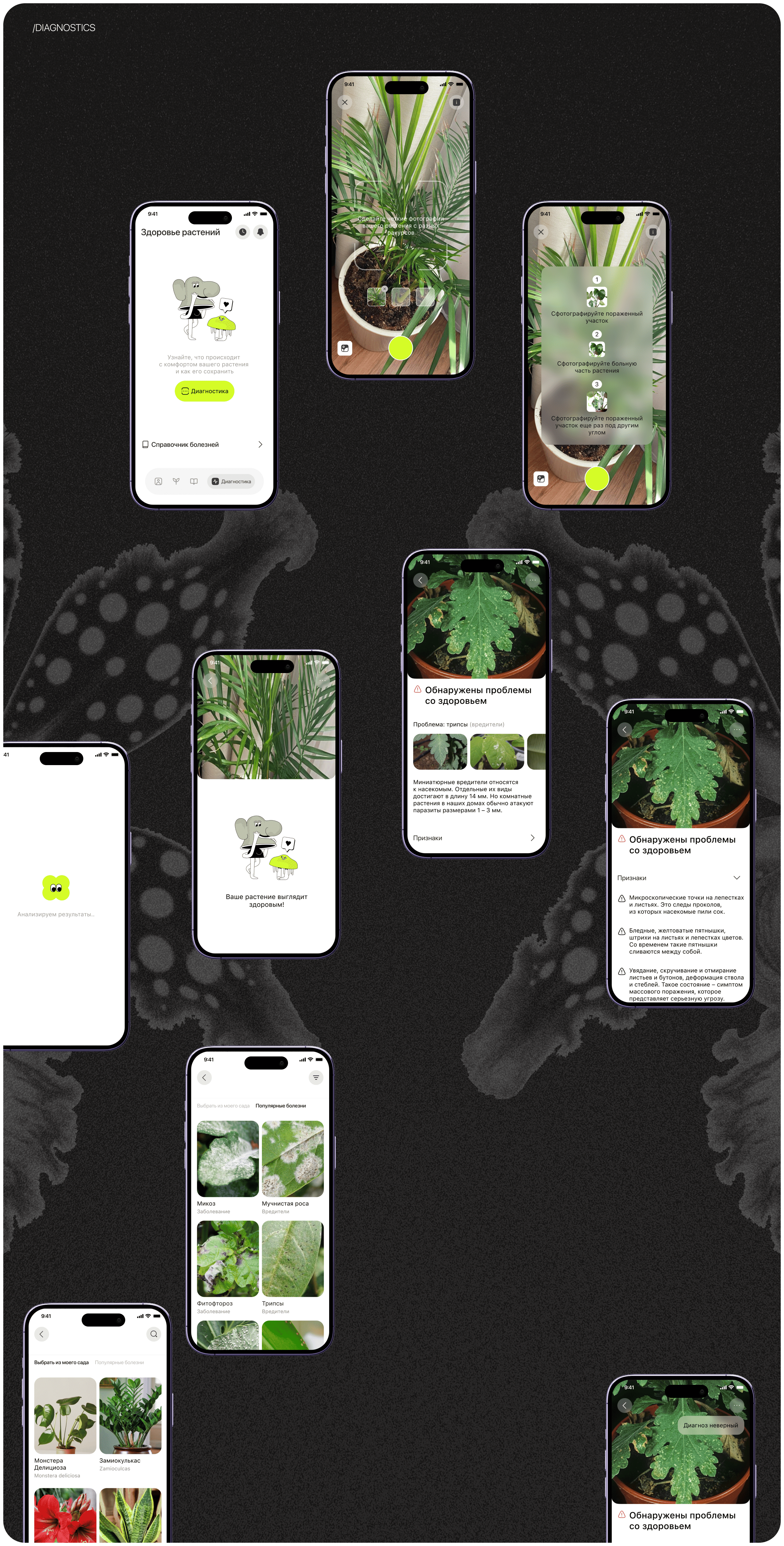 PlantPal. Mobile app concept — Изображение №13 — Интерфейсы, Графика на Dprofile
