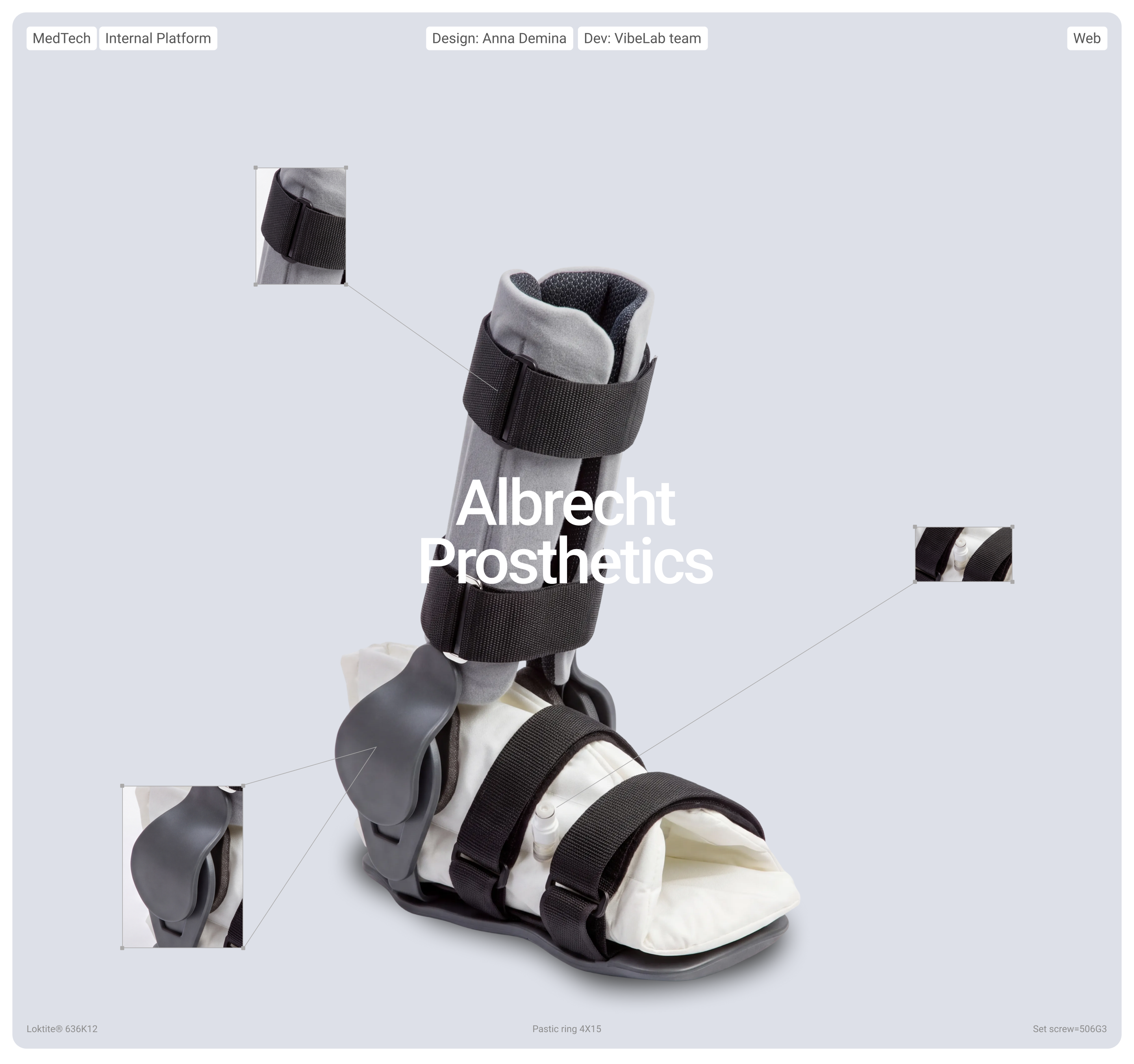 Albrecht Prosthetics — Изображение №1 — Интерфейсы на Dprofile