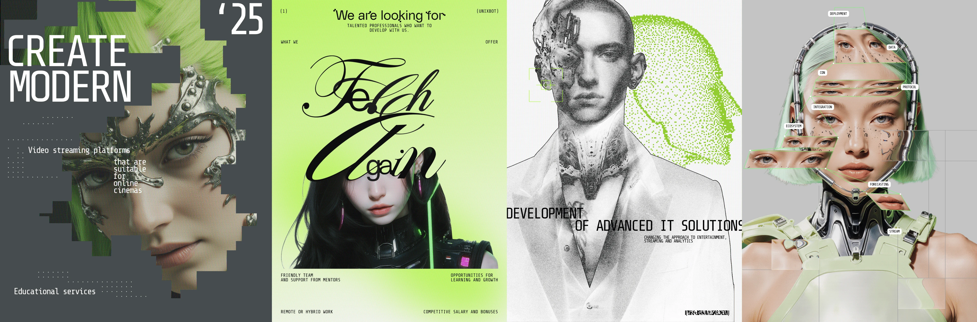 Unixbot. Корпоративный вебсайт — Изображение №14 — Интерфейсы, Анимация на Dprofile