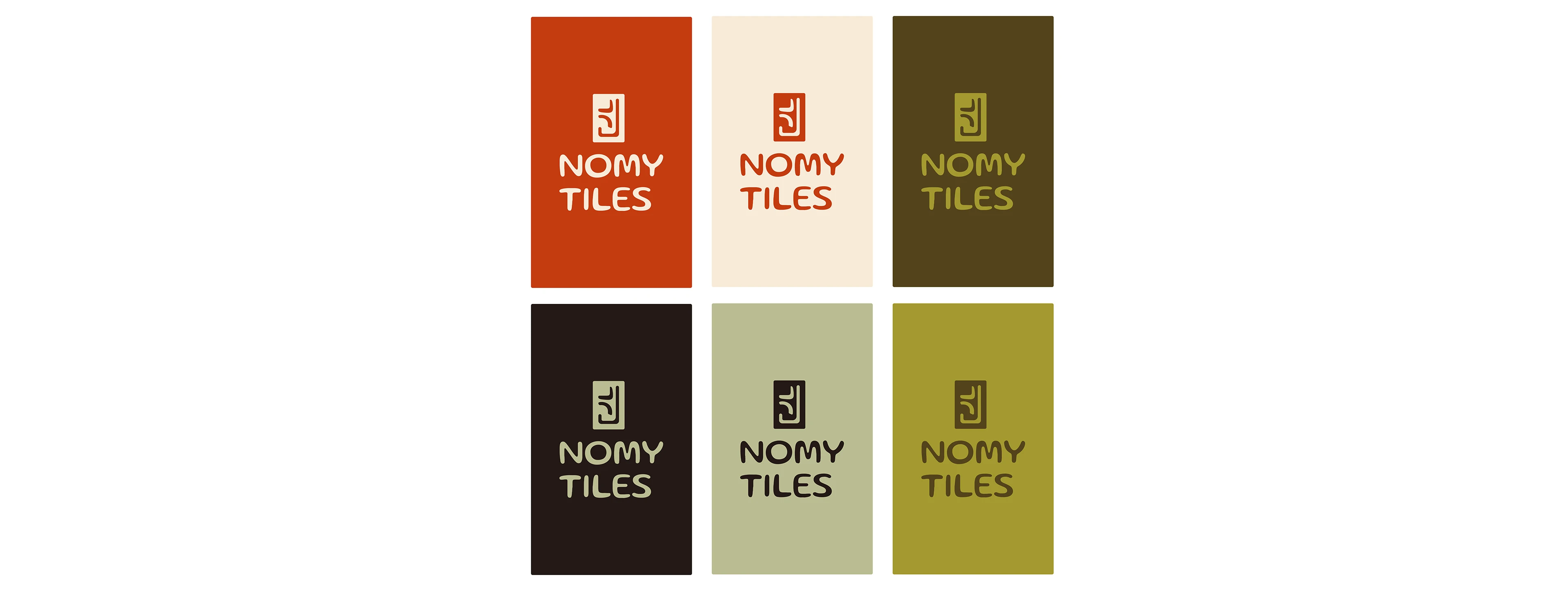 nomy tiles | logos — Изображение №4 — Брендинг, Анимация на Dprofile