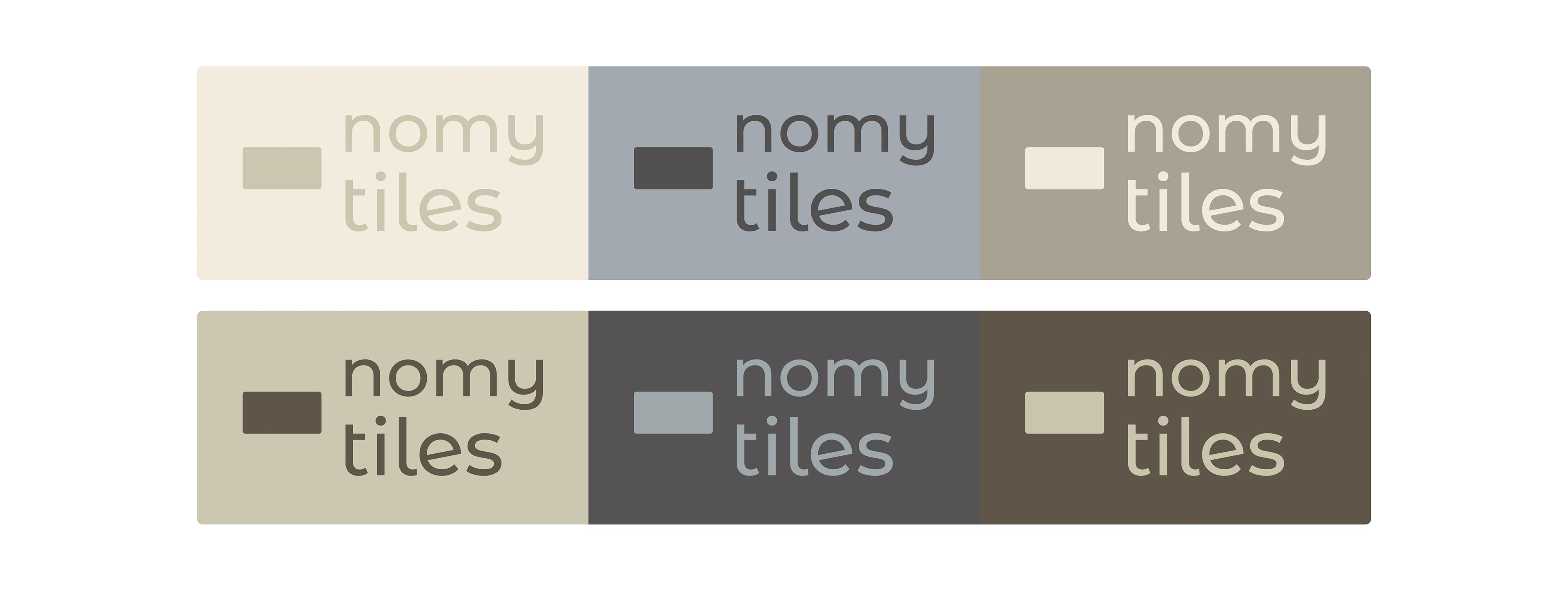 nomy tiles | logos — Изображение №14 — Брендинг, Анимация на Dprofile