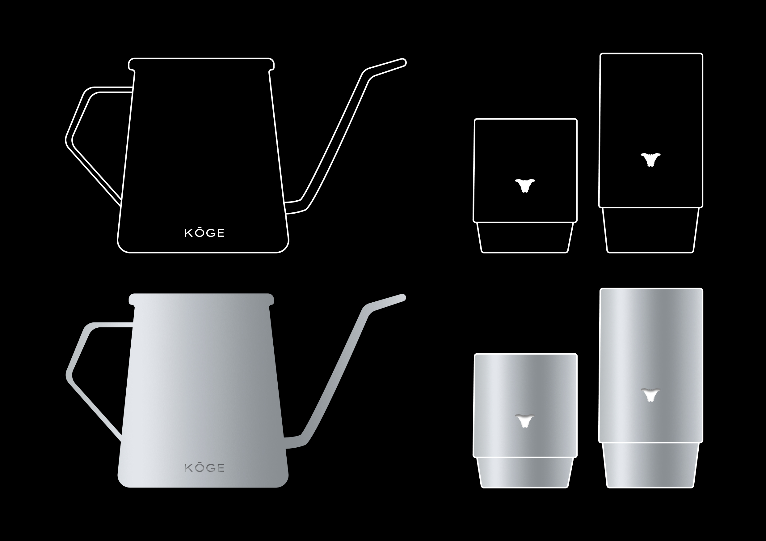 KŌGE — пункт исчезновения воспоминаний — Изображение №22 — Брендинг, Графика на Dprofile