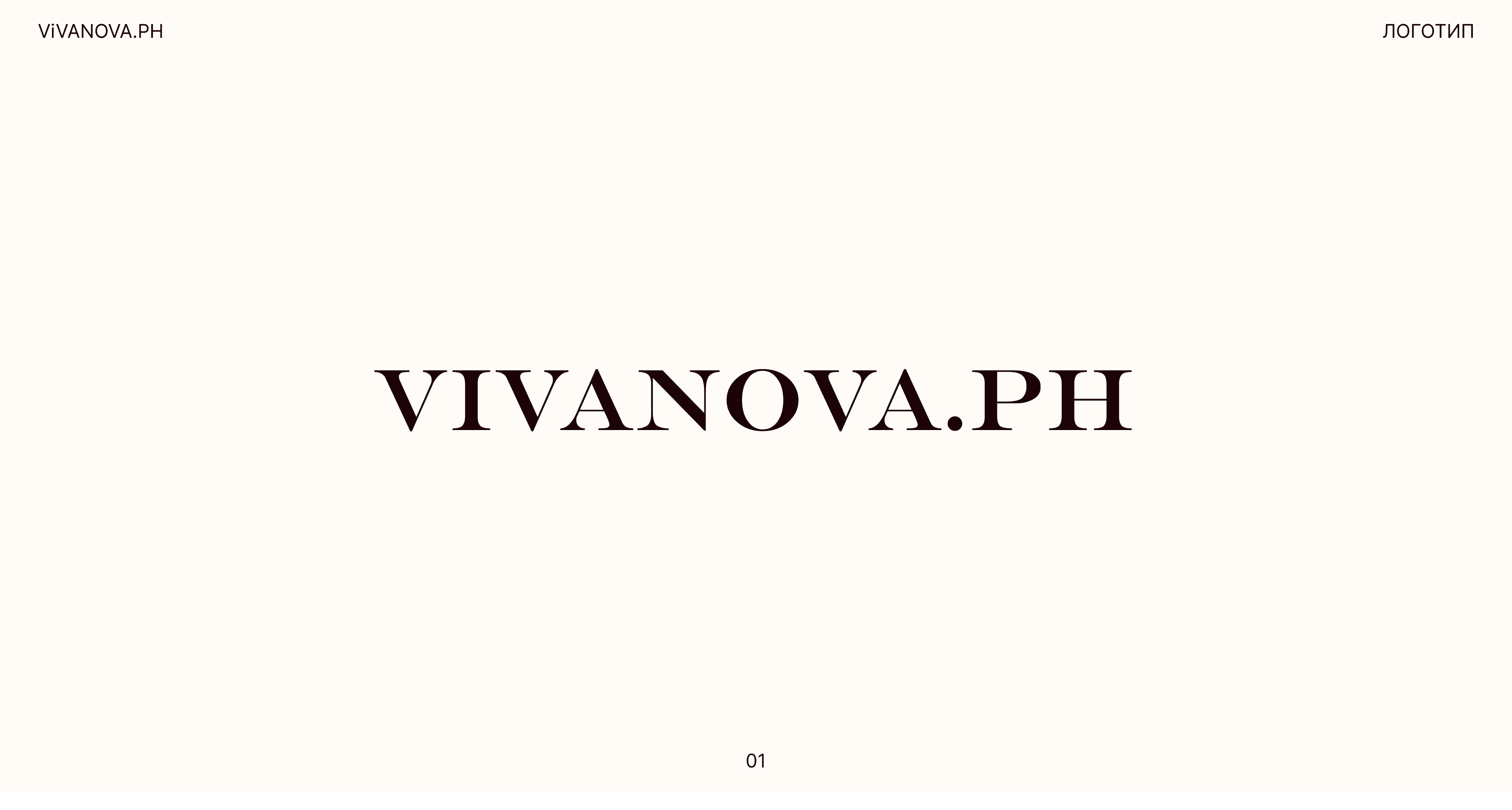 BRAND IDENTITY | ФИРМЕННЫЙ СТИЛЬ | VIVANOVA.PH — Изображение №2 — Брендинг на Dprofile