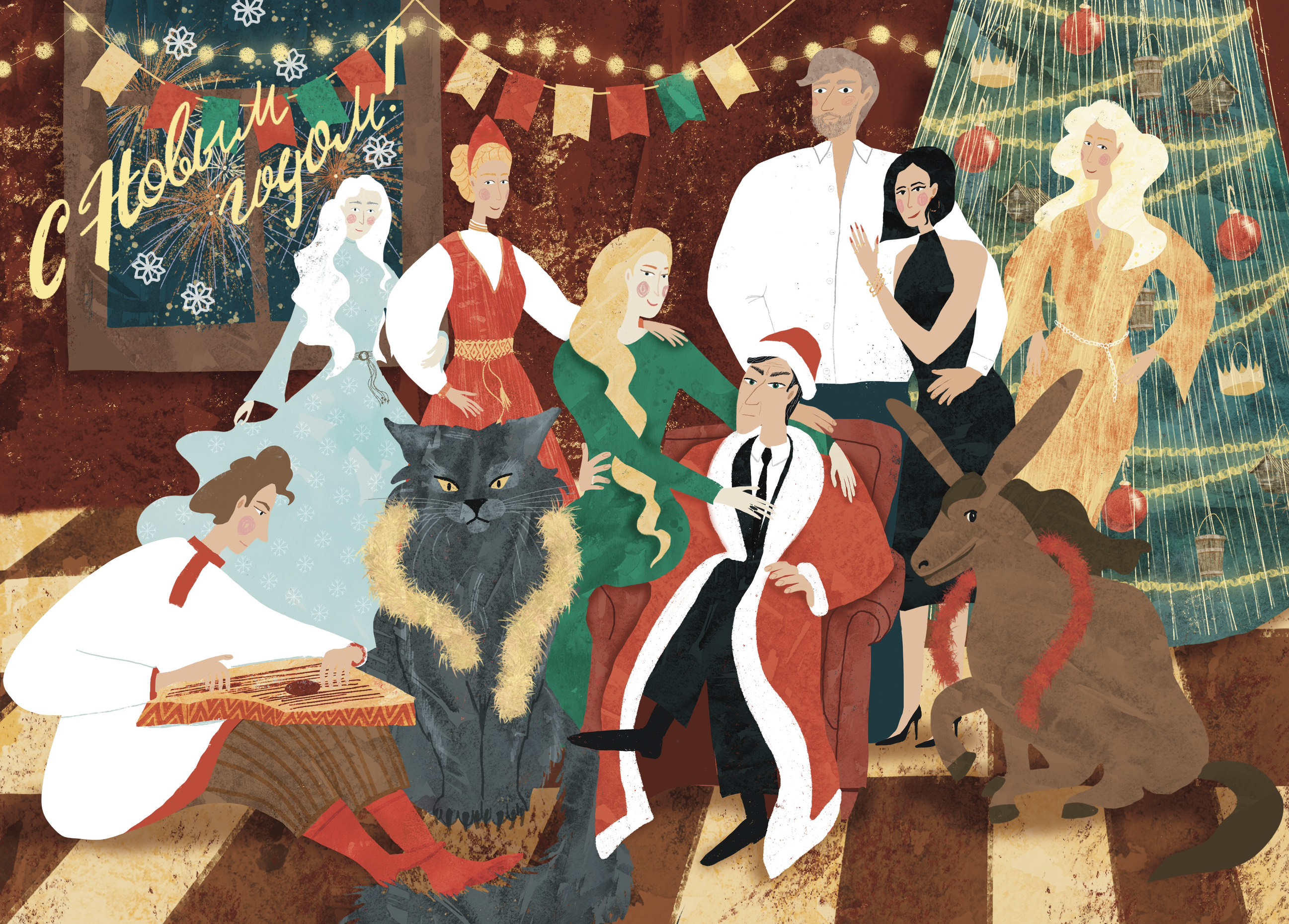 Открытки для автора фэнтези книг. — Изображение №1 — Иллюстрация на Dprofile