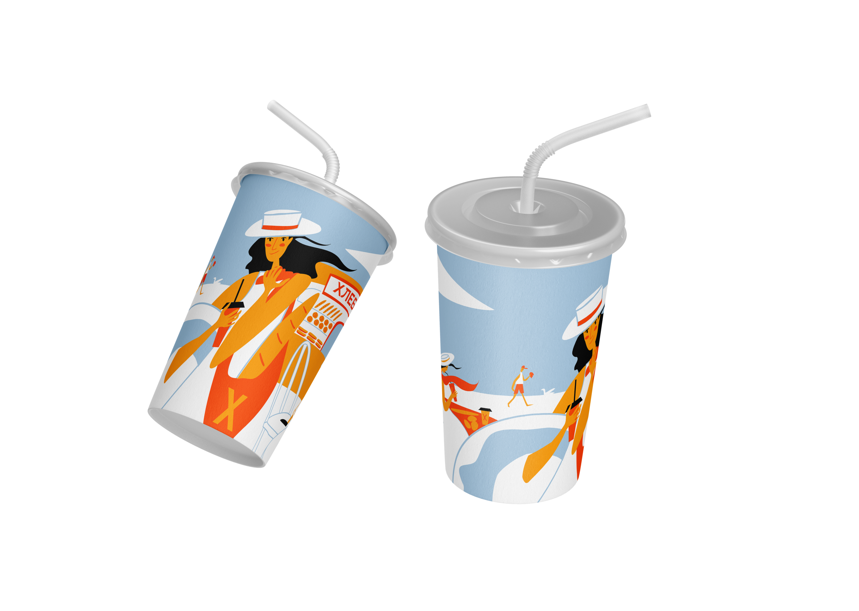 Упаковка для пекарни. — Изображение №1 — Брендинг, Иллюстрация на Dprofile