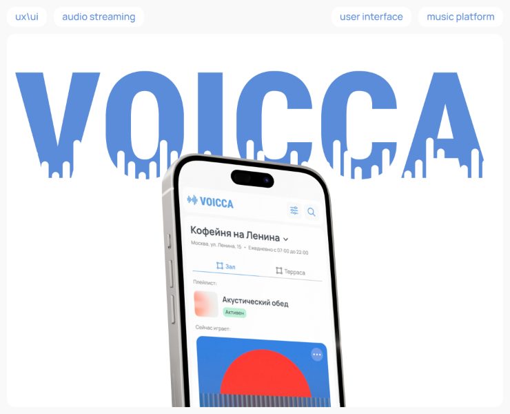 Voicca | saas — Интерфейсы на Dprofile