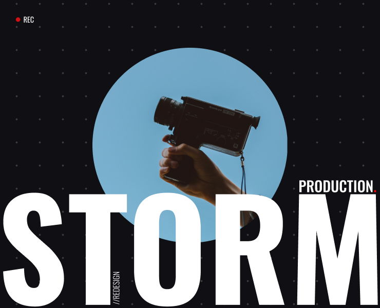 STORMPRODUCTION | website — Интерфейсы на Dprofile