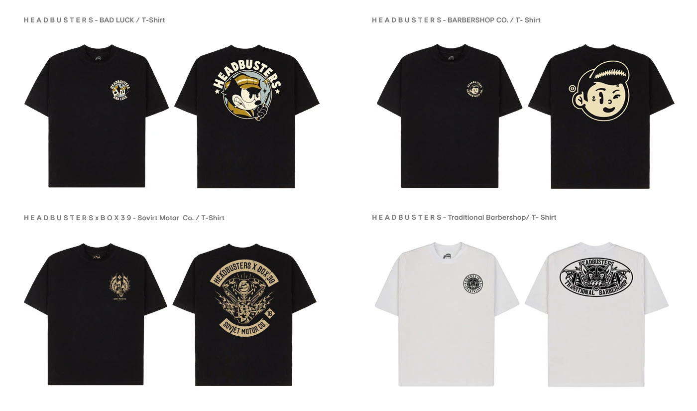HEADBUSTERS BARBERSHOP — Изображение №9 — Брендинг на Dprofile
