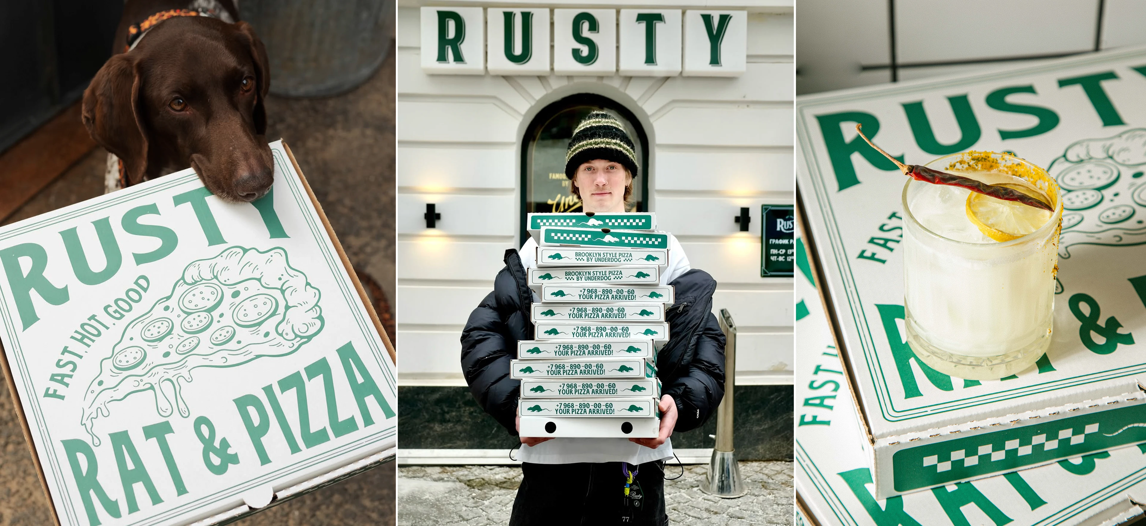 RUSTY PIZZA — Изображение №10 — Брендинг на Dprofile