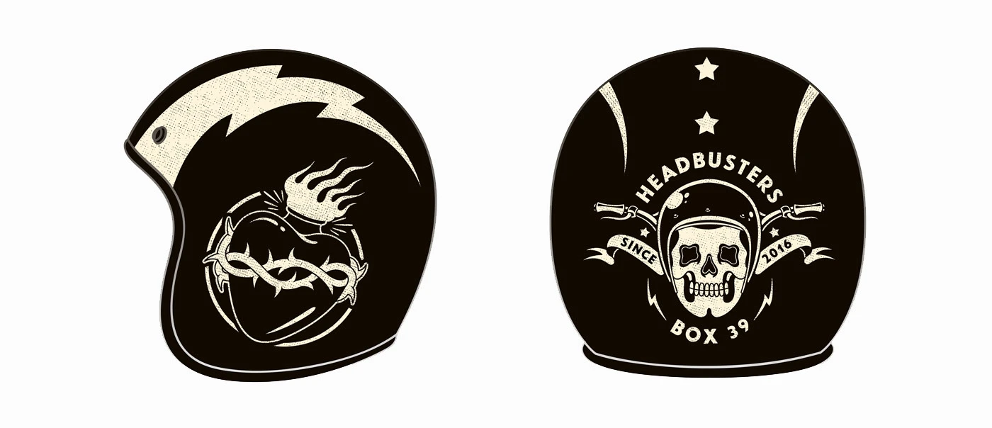 HEADBUSTERS BARBERSHOP — Изображение №20 — Брендинг на Dprofile