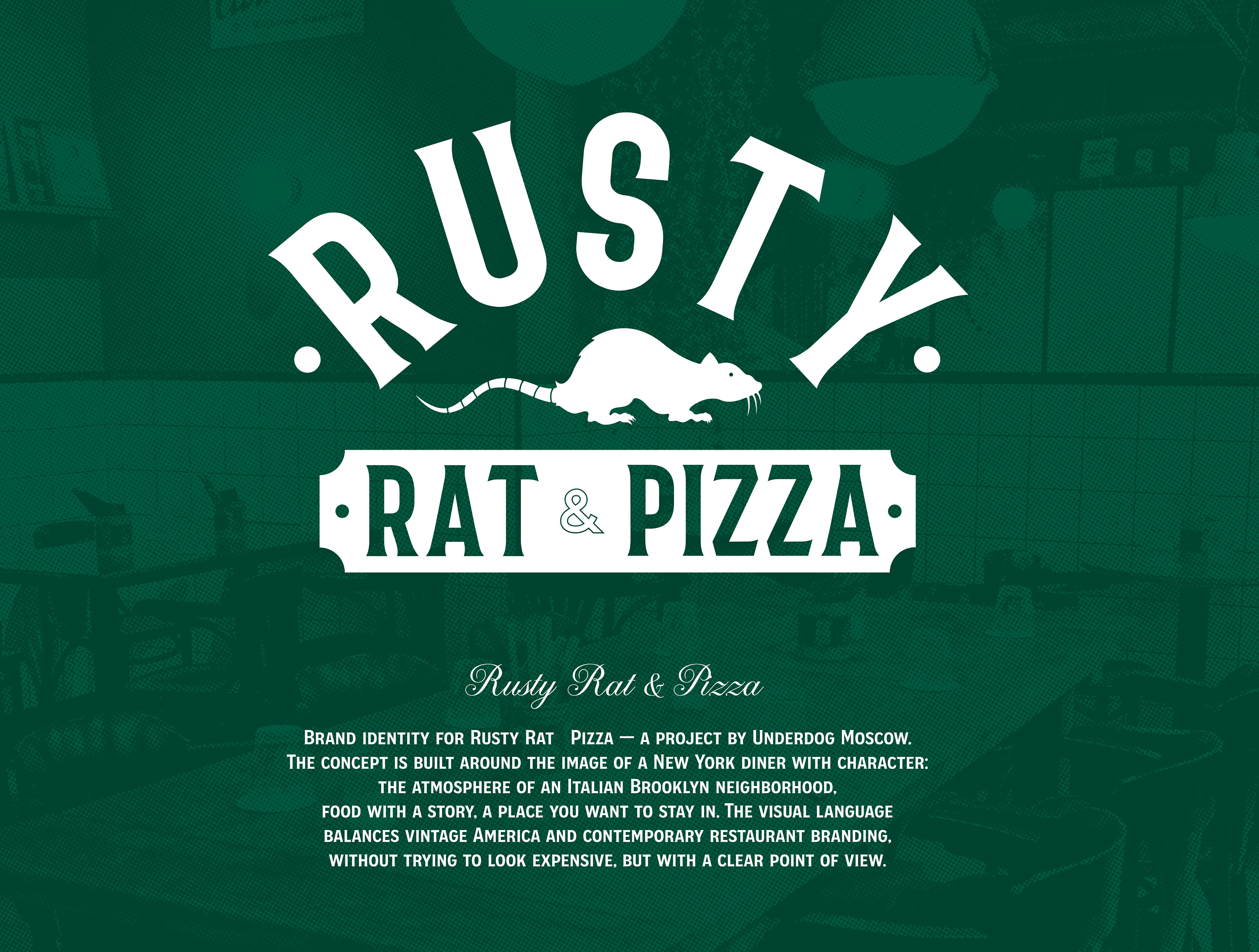 RUSTY PIZZA — Изображение №2 — Брендинг на Dprofile