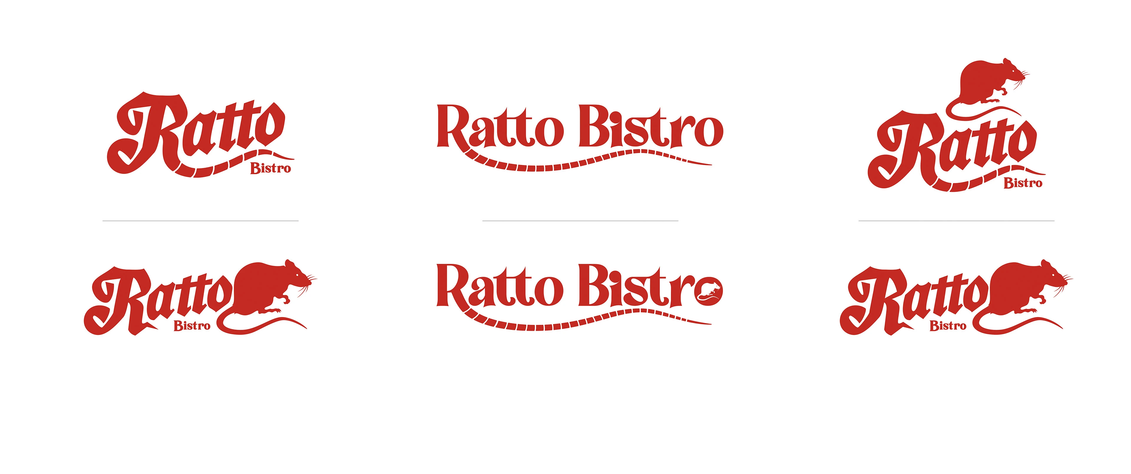 RATTO BISTRO — Изображение №3 — Брендинг на Dprofile