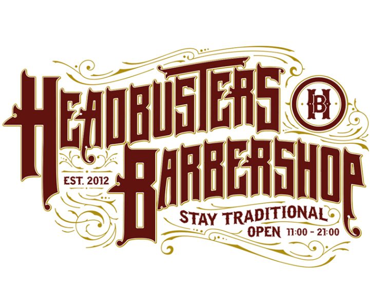 HEADBUSTERS BARBERSHOP — Брендинг на Dprofile