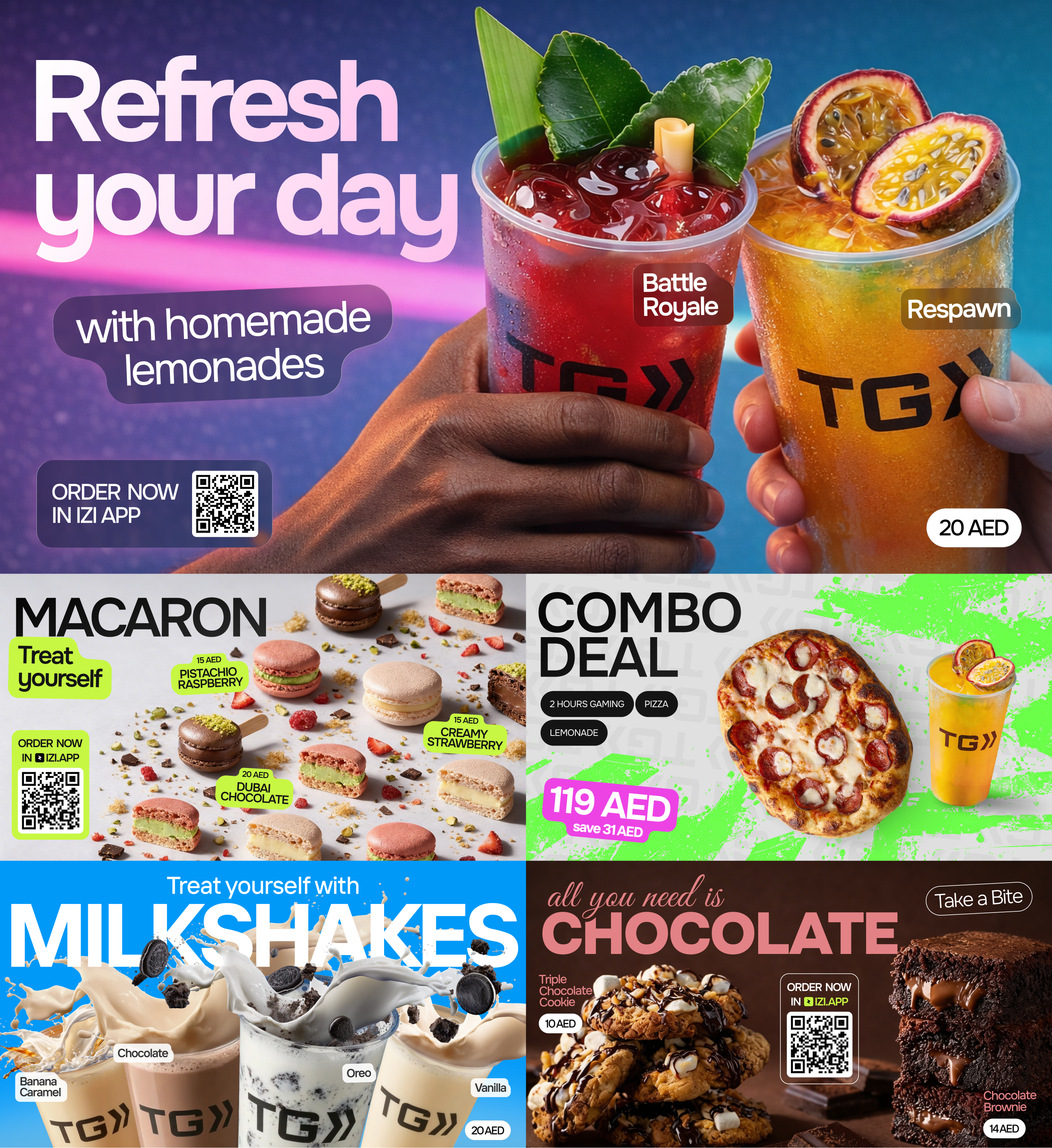 Food & Gaming Visual Series (AI-Generated Food Imagery) — Изображение №1 — Графика, Маркетинг на Dprofile