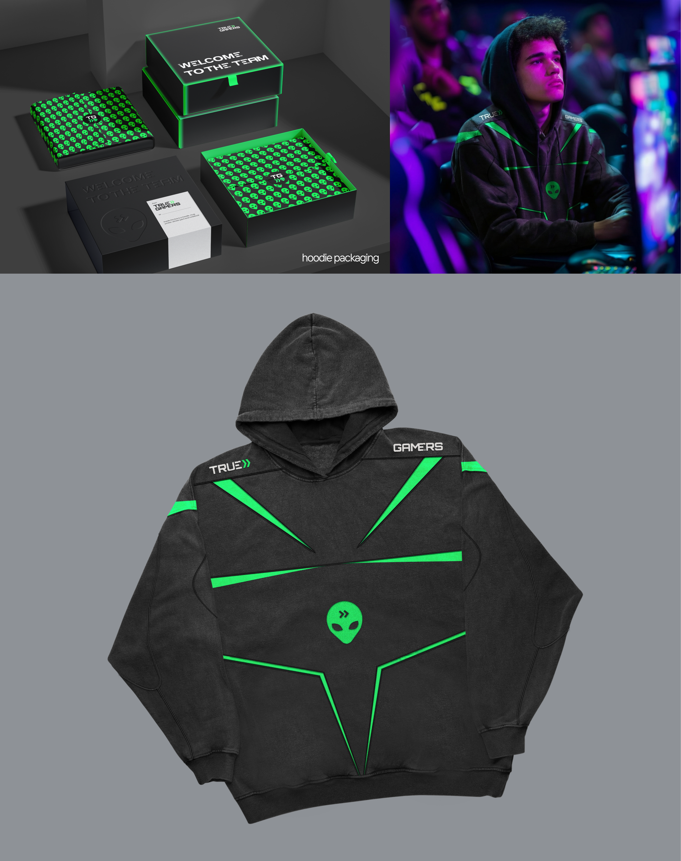 Концепт худи. Мерч для компьютерного клуба — Изображение №1 — Брендинг на Dprofile