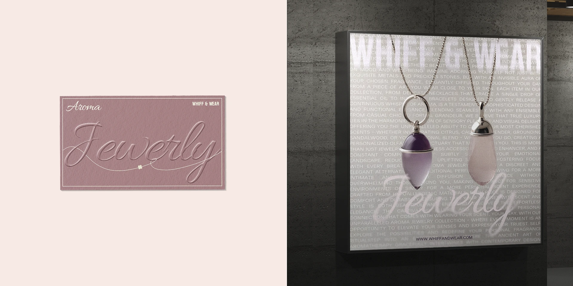WHIFF & WEAR | Aroma Jewerly concept design — Изображение №7 — Интерфейсы на Dprofile