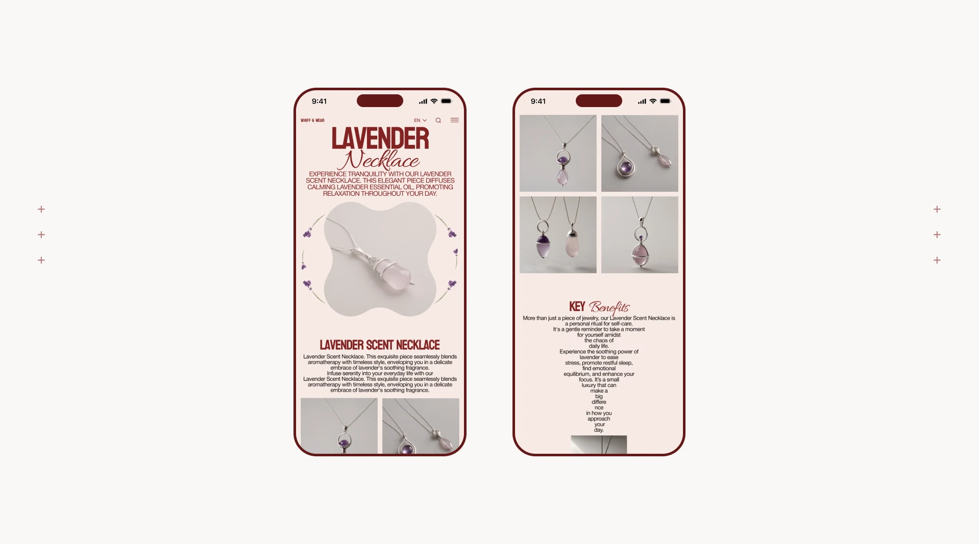 WHIFF & WEAR | Aroma Jewerly concept design — Изображение №10 — Интерфейсы на Dprofile