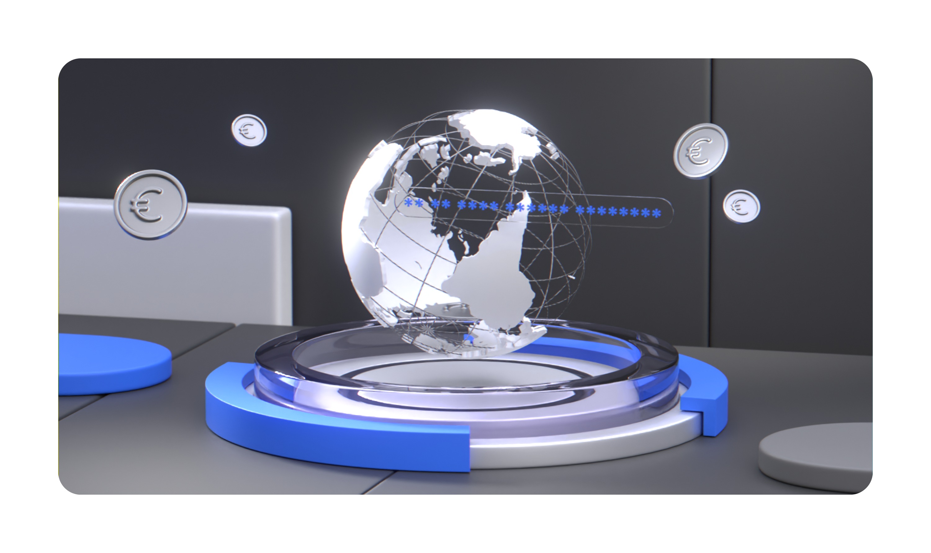 3д иллюстрации | криптобанк — Изображение №6 — Иллюстрация, Маркетинг на Dprofile