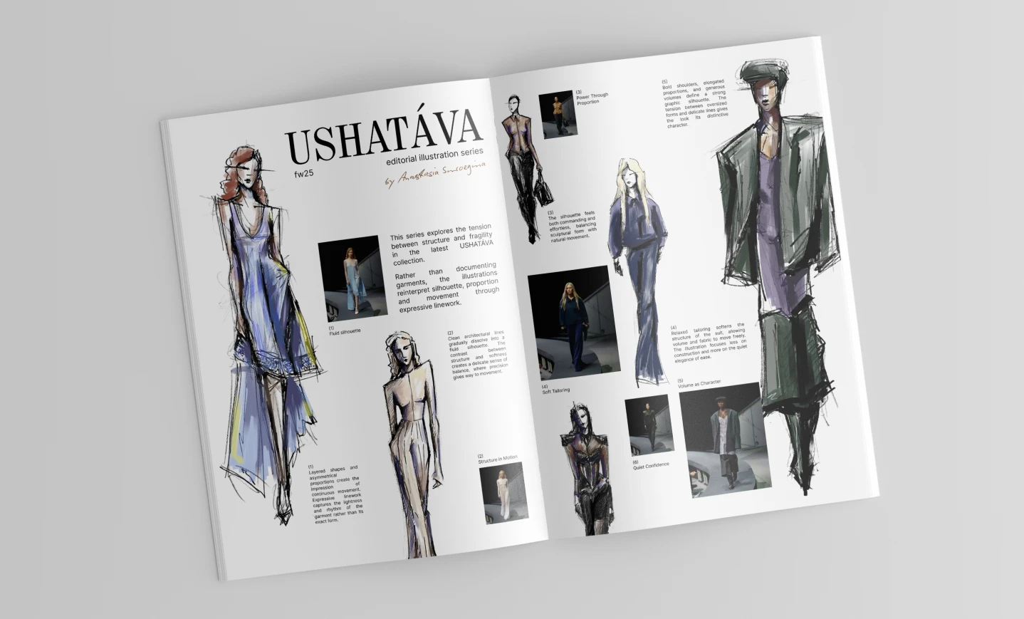 Fashion illustration | USHATAVA — Изображение №4 — Иллюстрация, Графика на Dprofile