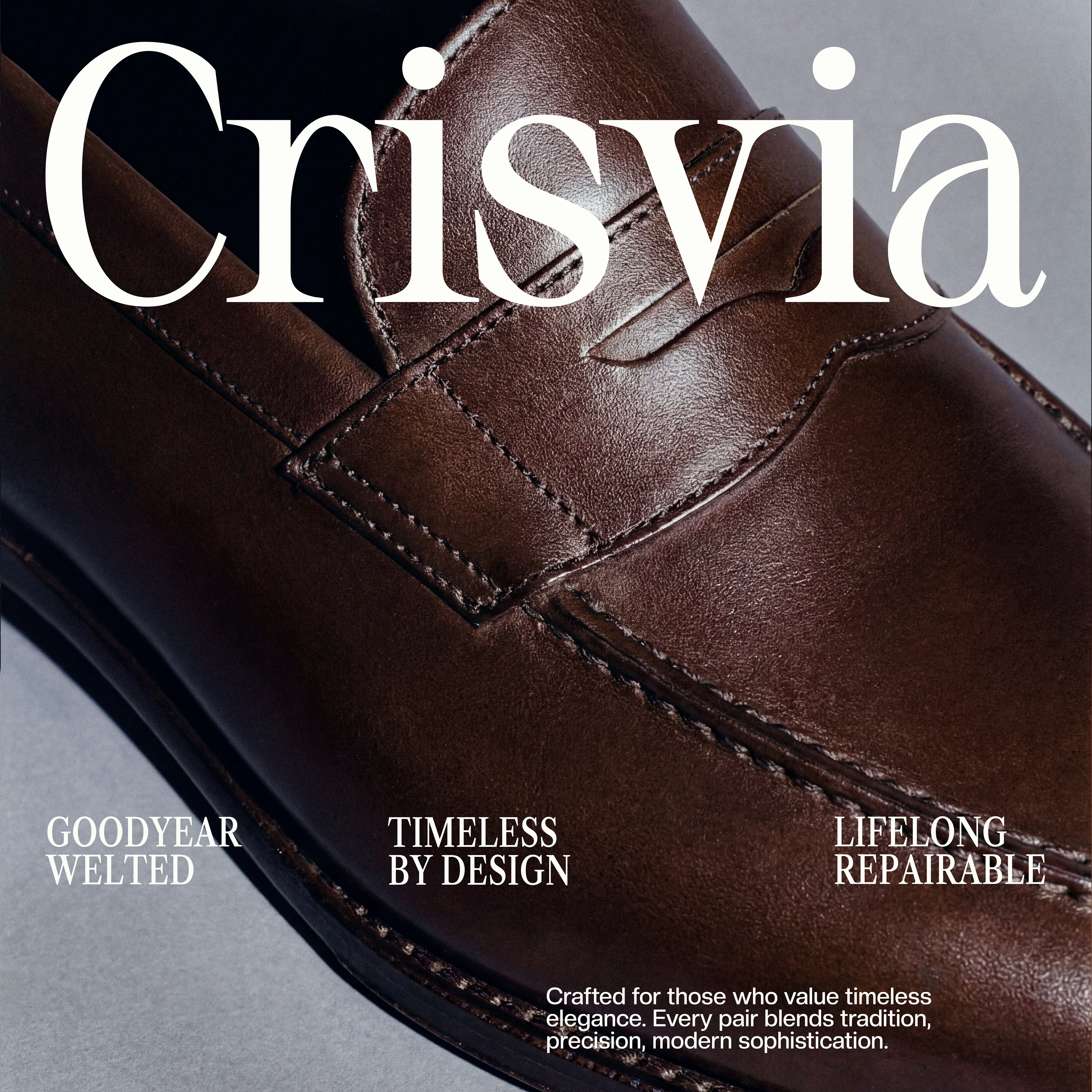 CRISVIA | Айдентика для бренда классической обуви — Изображение №1 — Брендинг на Dprofile