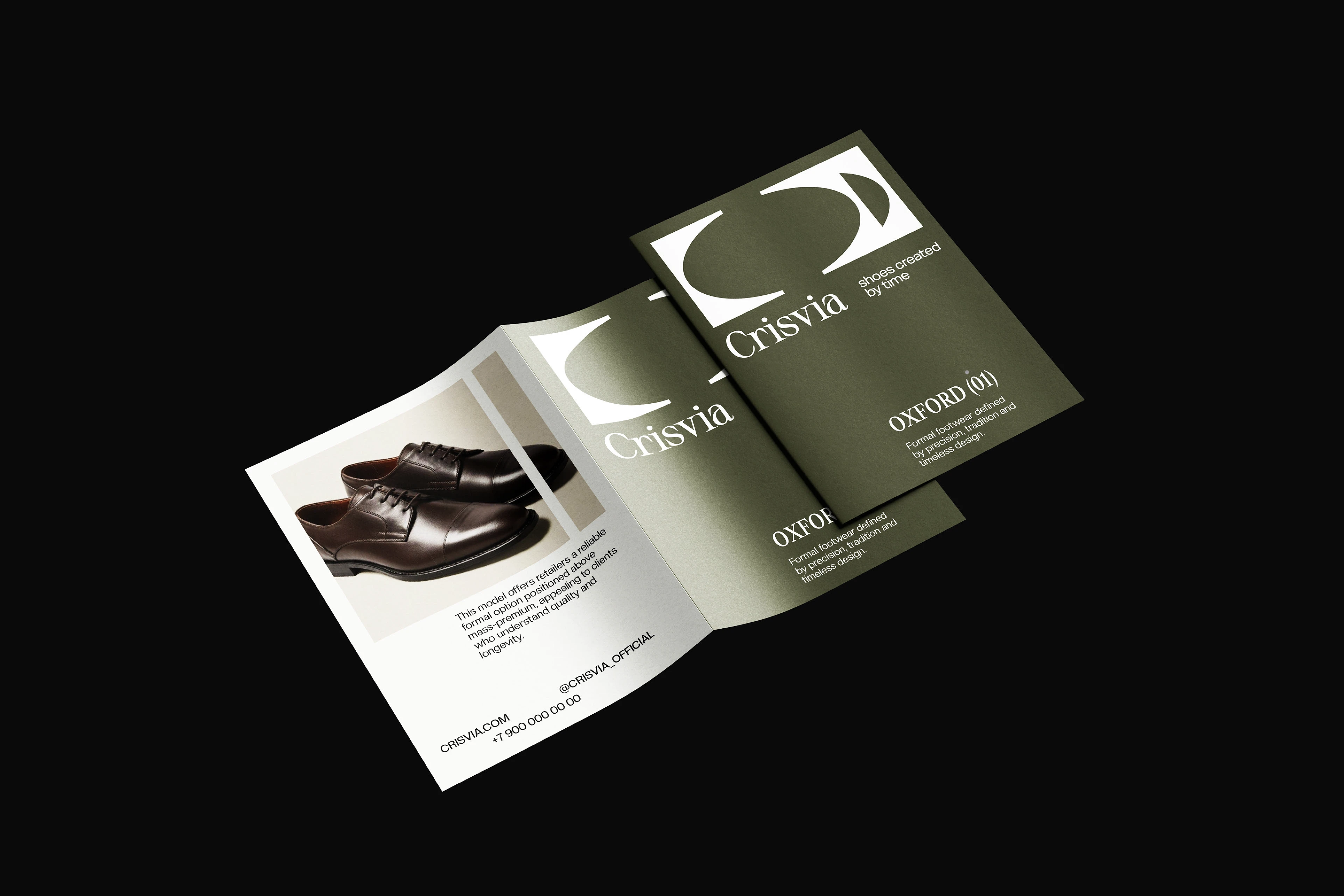 CRISVIA | Айдентика для бренда классической обуви — Изображение №10 — Брендинг на Dprofile