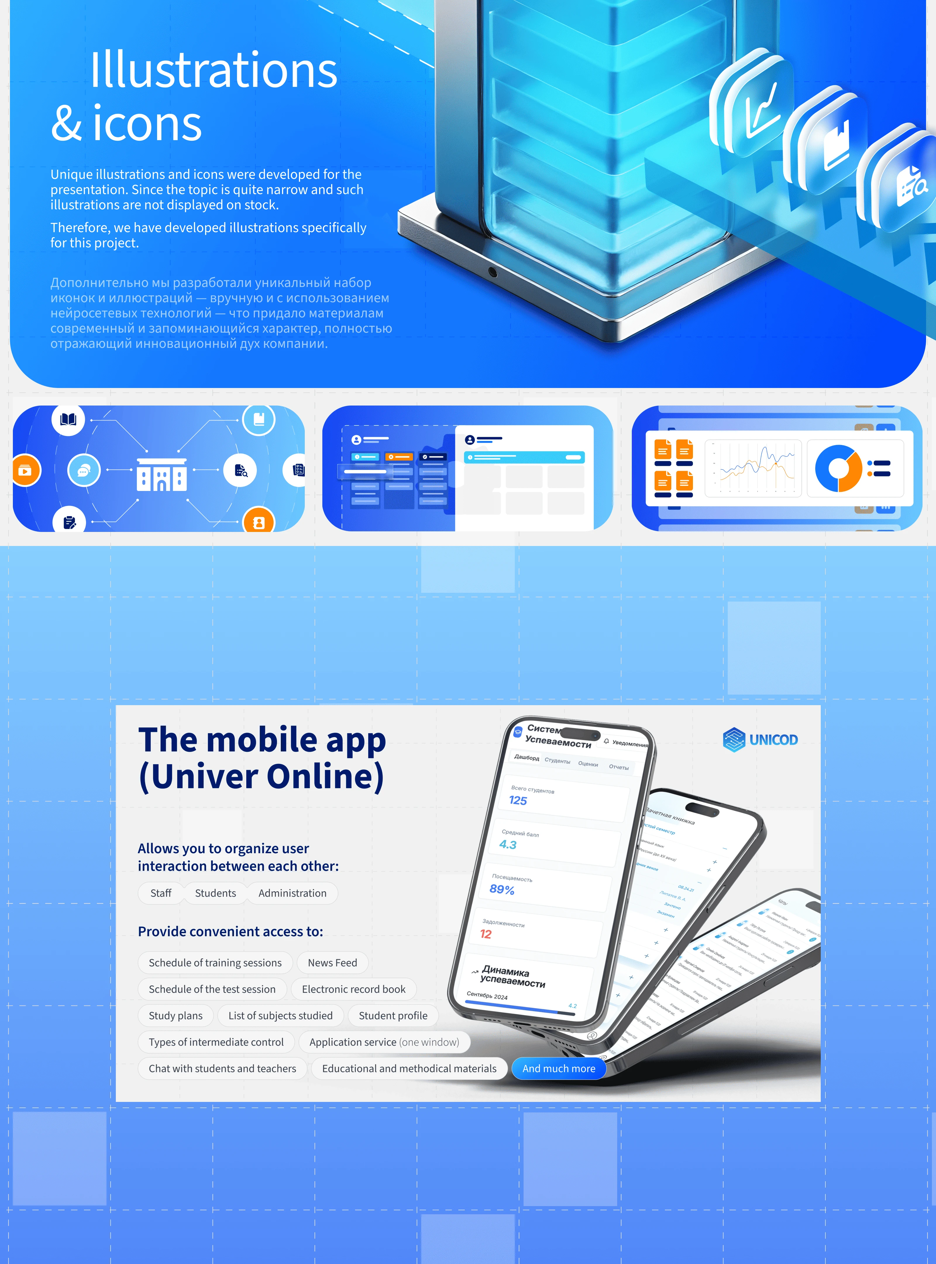 Pitch deck presentation tech company | IT презентация — Изображение №5 — Брендинг, Маркетинг на Dprofile