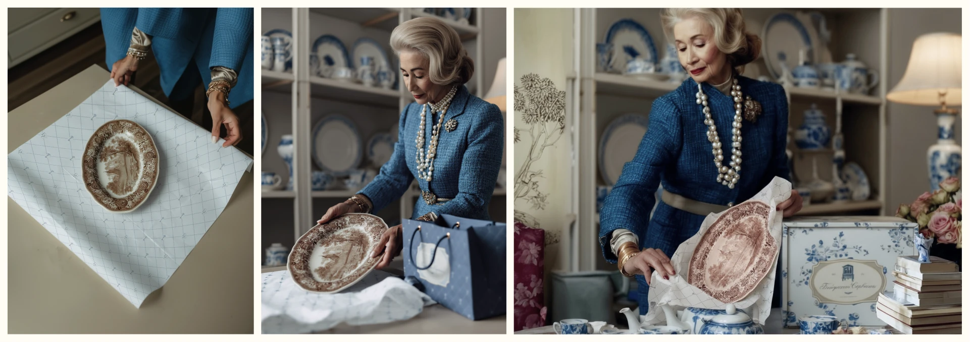 Айдентика для магазина винтажной посуды — Изображение №14 — Брендинг на Dprofile