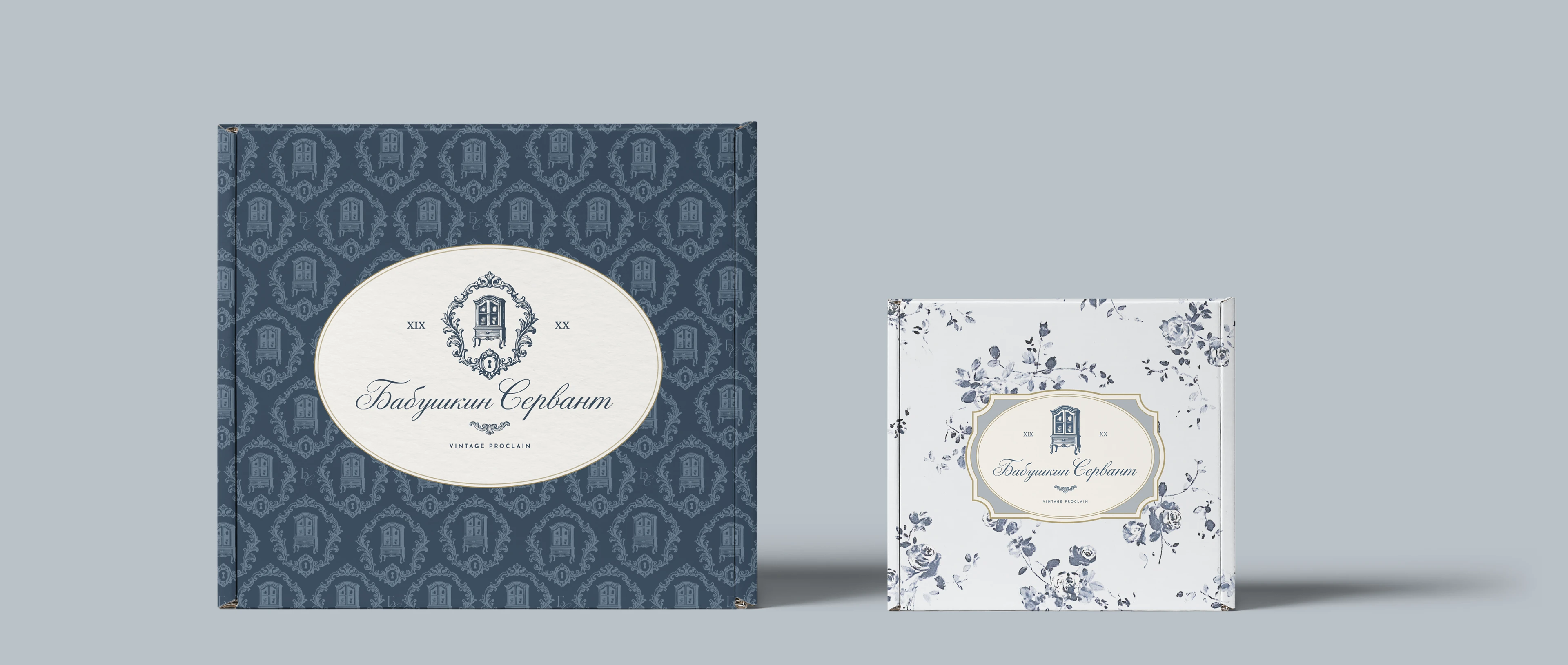 Айдентика для магазина винтажной посуды — Изображение №13 — Брендинг на Dprofile