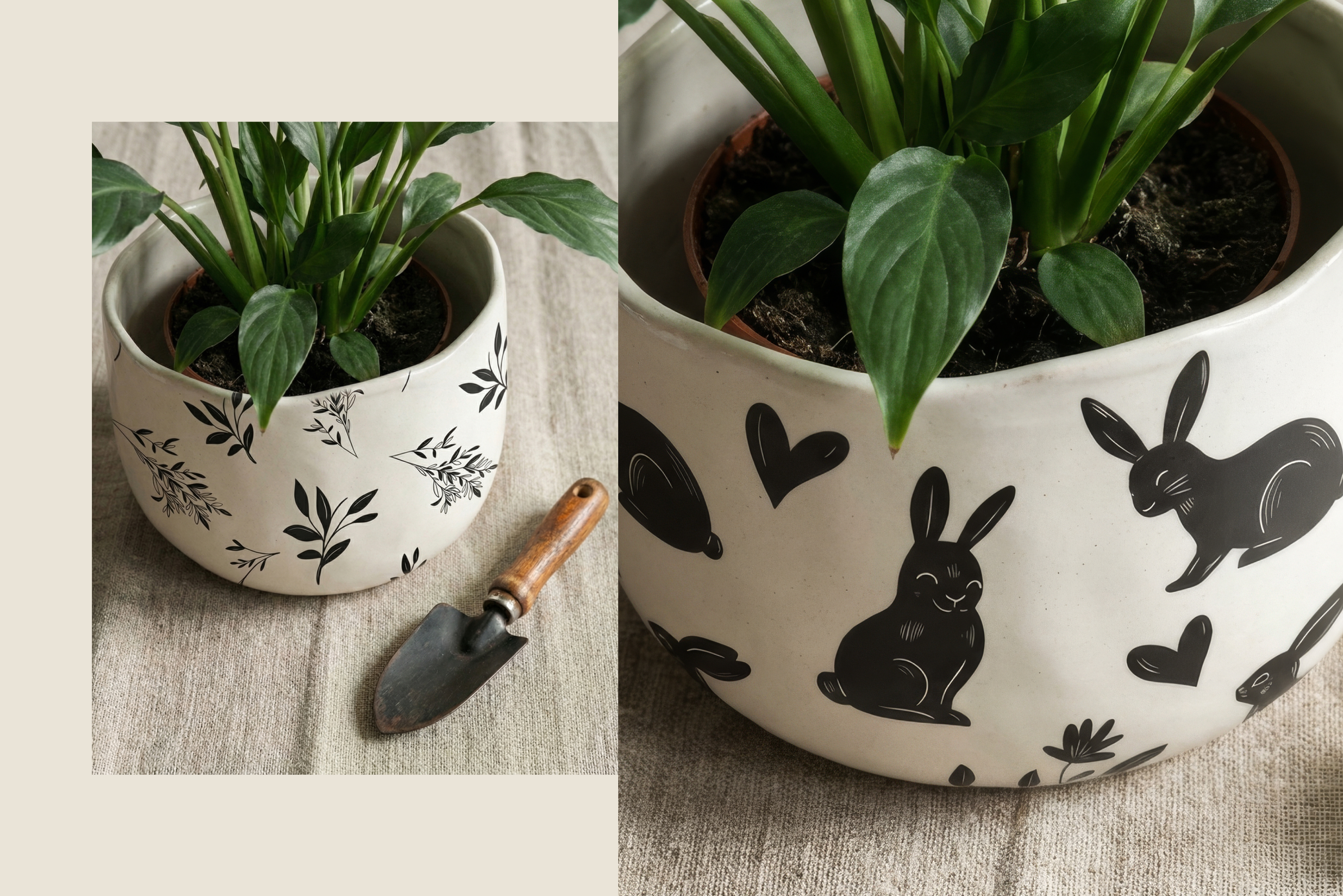 Gentle Bunny (Кроткий кролик) | Коллекция графики — Изображение №5 — Брендинг, Иллюстрация на Dprofile