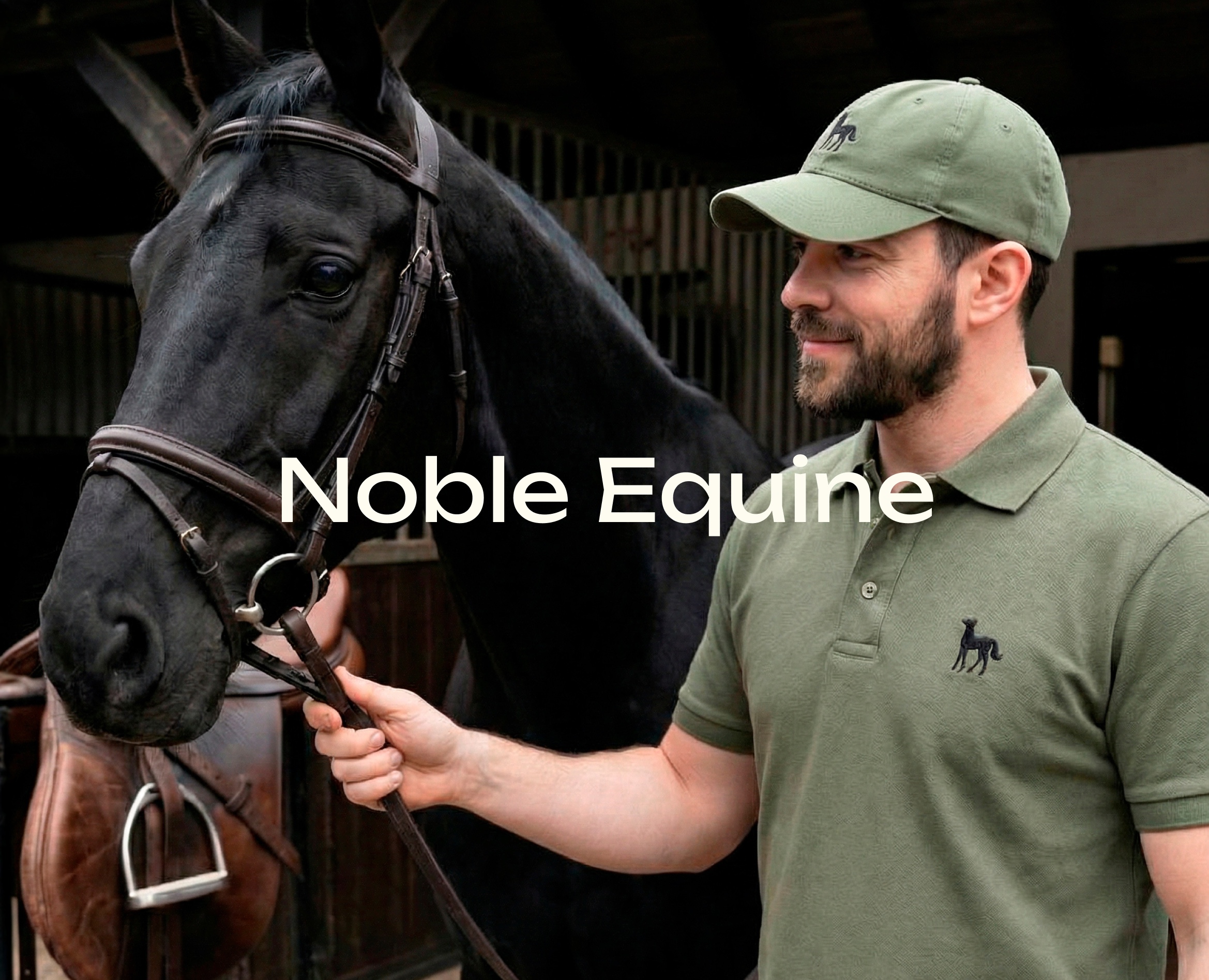 Noble Equine | Эстетика конных клубов | Векторная иллюстрация — Брендинг на Dprofile
