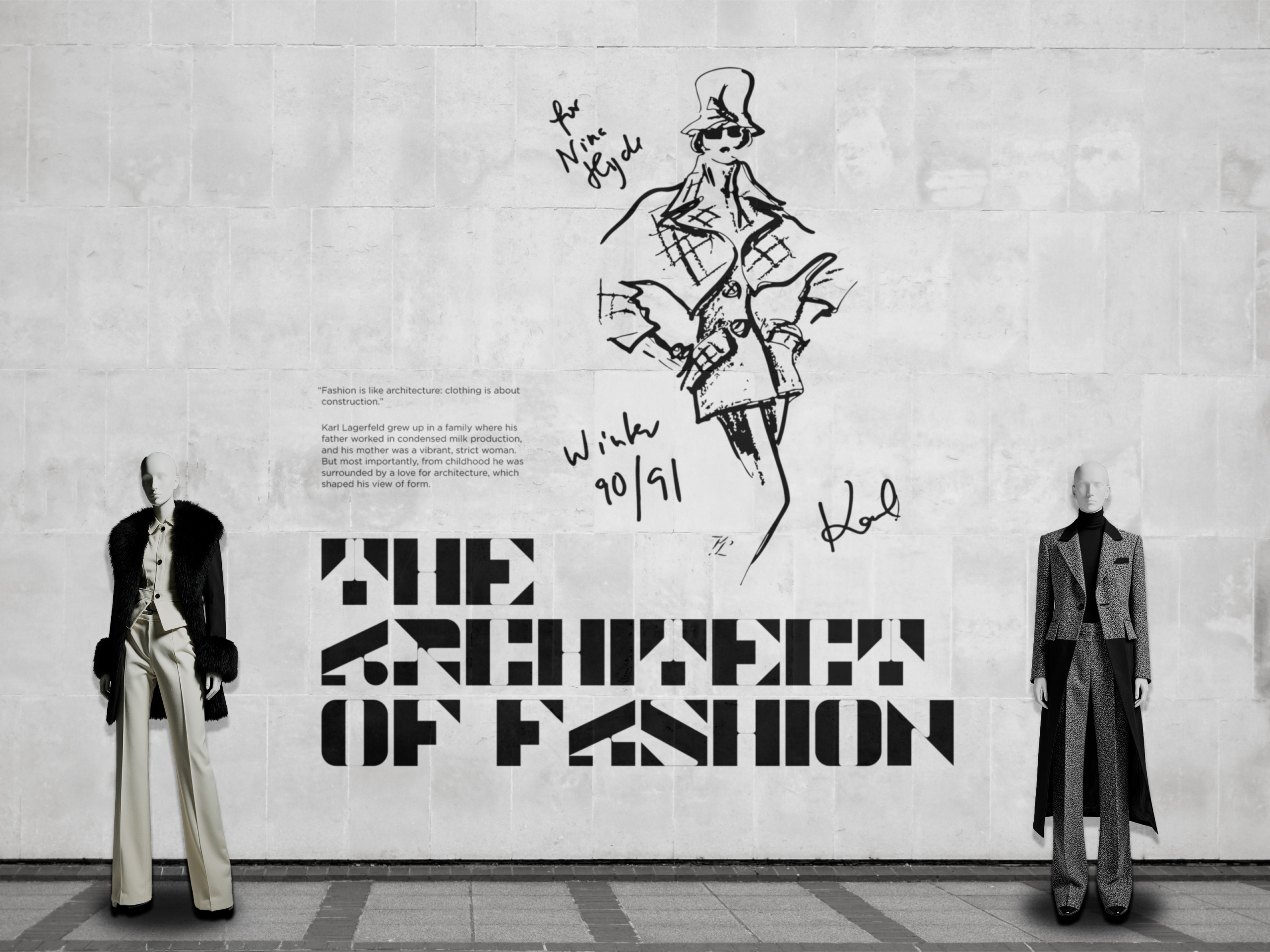 KARL LAGERFELD | Font — Изображение №14 — Брендинг, Графика на Dprofile