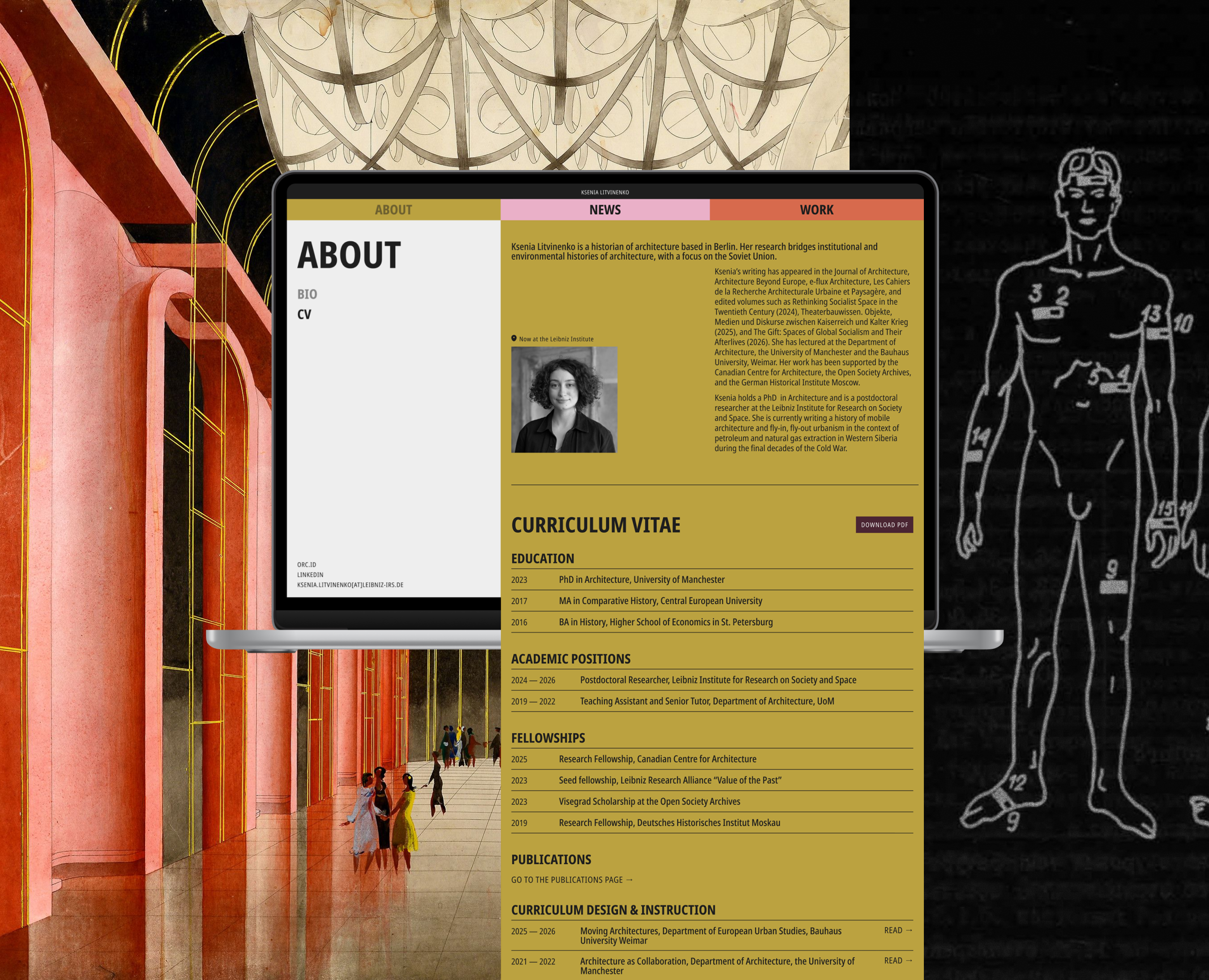 Ksenia Litvinenko, PhD | Minimal Archive Portfolio на Dprofile