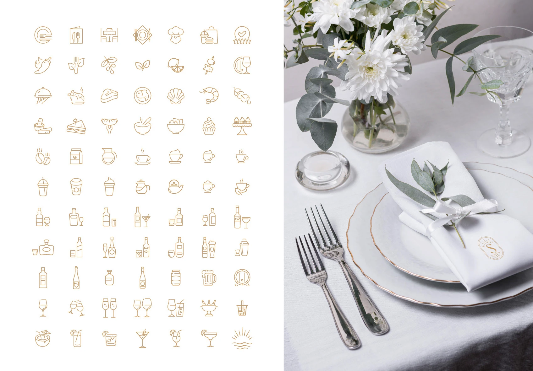 БРЕНДБУК для РЕСТОРАНА (Платформа, Логотип, Айдентика) — Изображение №30 — Брендинг, Графика на Dprofile