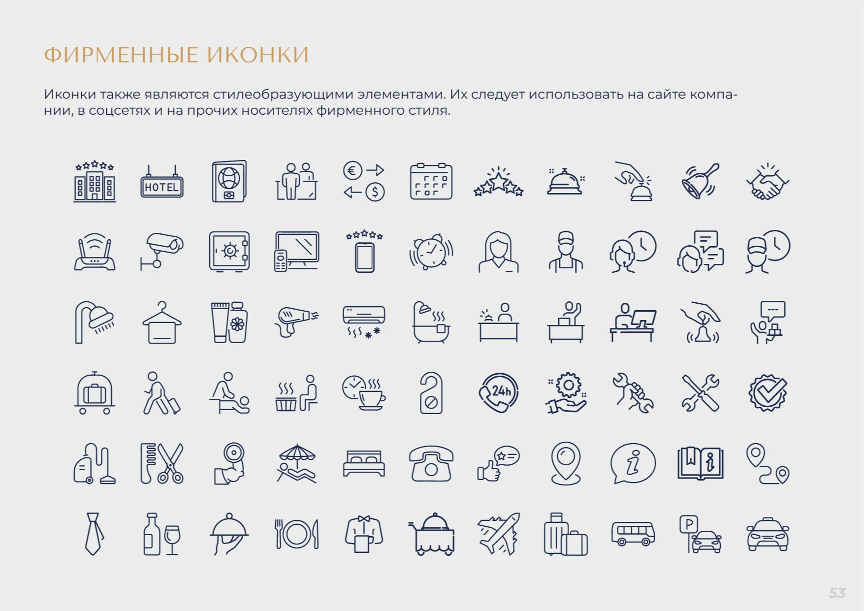 БРЕНДБУК, ЛОГОТИП, АЙДЕНТИКА Консьерж сервиса — Изображение №28 — Брендинг на Dprofile