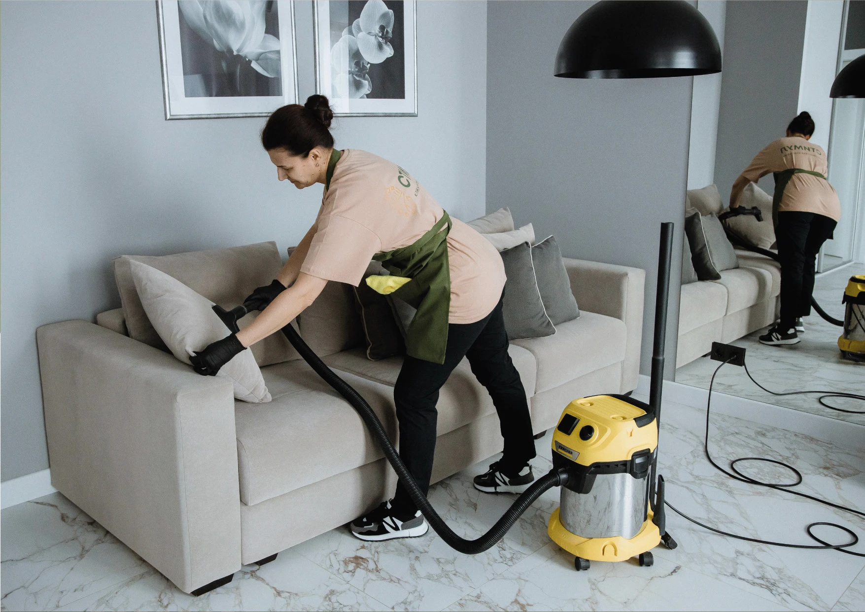 ЛОГОТИП, ФИРМЕННЫЙ СТИЛЬ для Клининговой компании — Изображение №35 — Брендинг на Dprofile