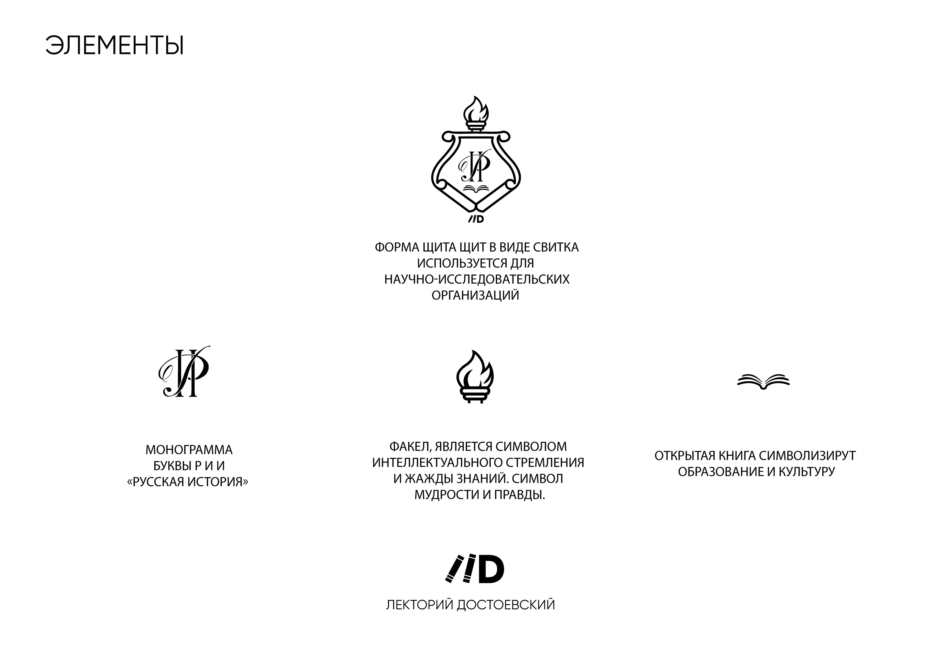ЛОГОТИП КЛУБА ЛЮБИТЕЛЕЙ РУССКОЙ ИСТОРИИ — Изображение №5 — Брендинг на Dprofile