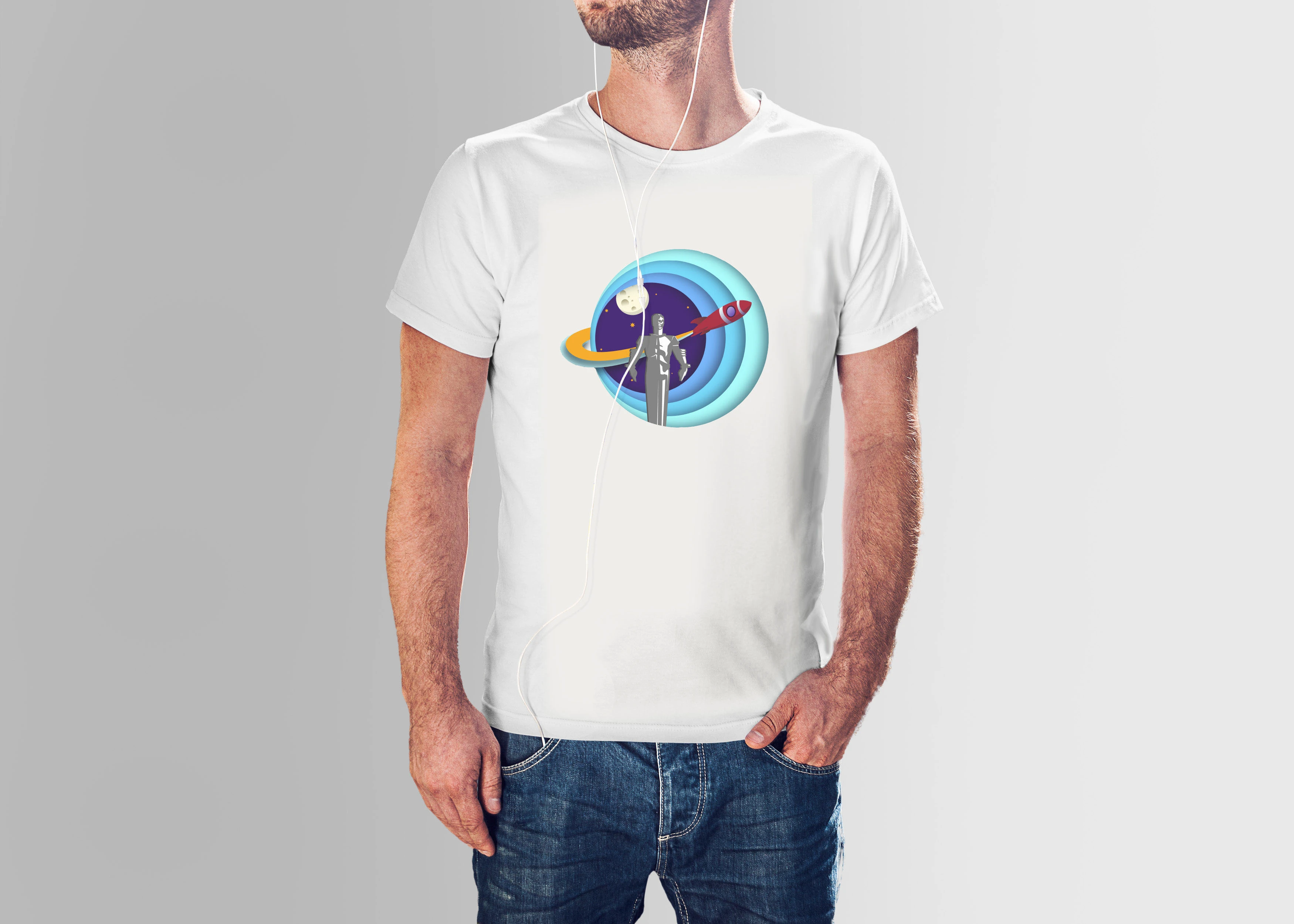 Papercut style merch — Изображение №7 — Брендинг, Графика на Dprofile