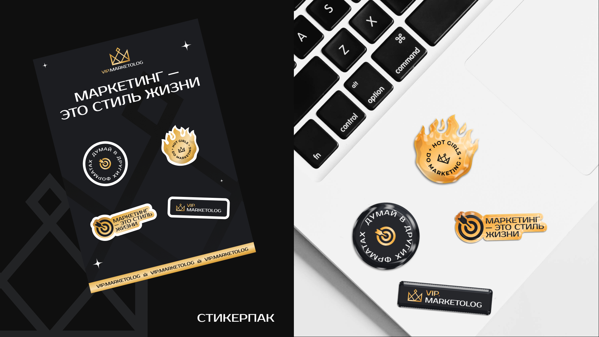 Брендинг для обучения по маркетингу Vip.Marketolog — Изображение №8 — Брендинг на Dprofile