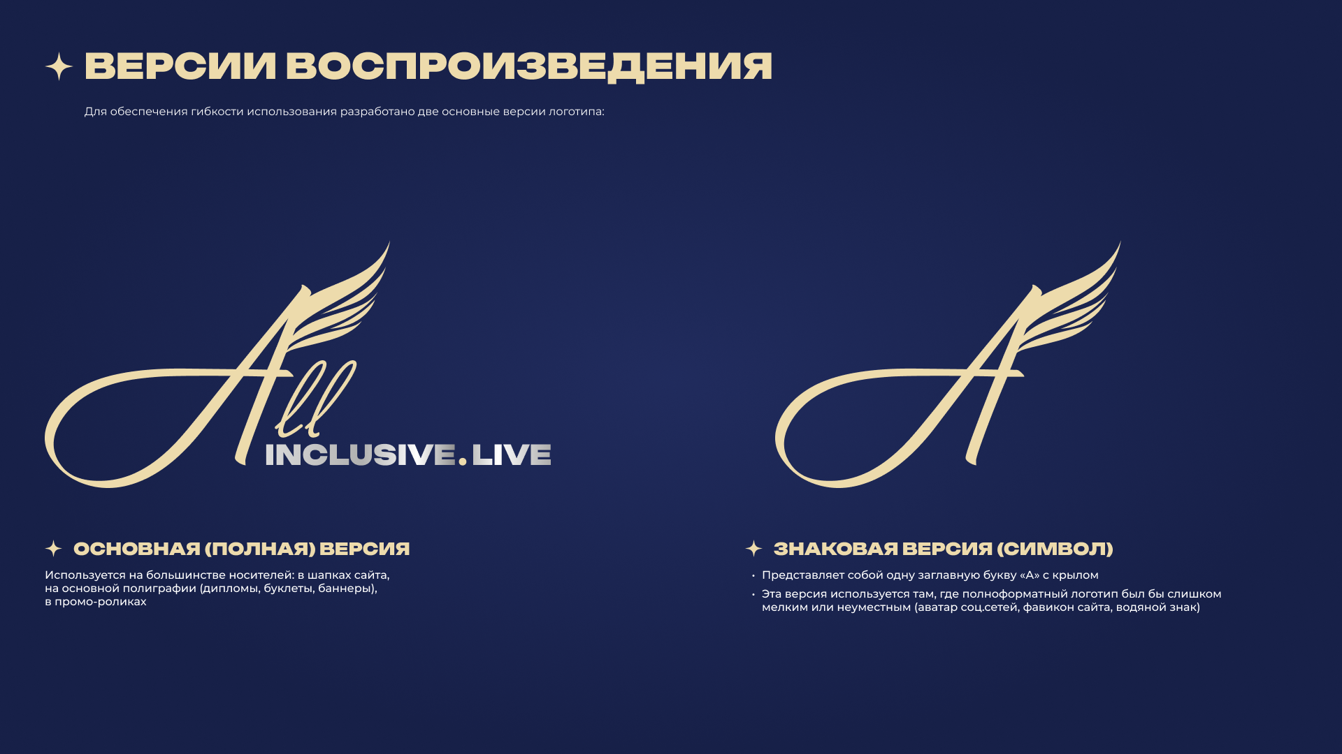 Разработка логотипа и фирменного стиля | Allinclusive.live — Изображение №8 — Брендинг на Dprofile