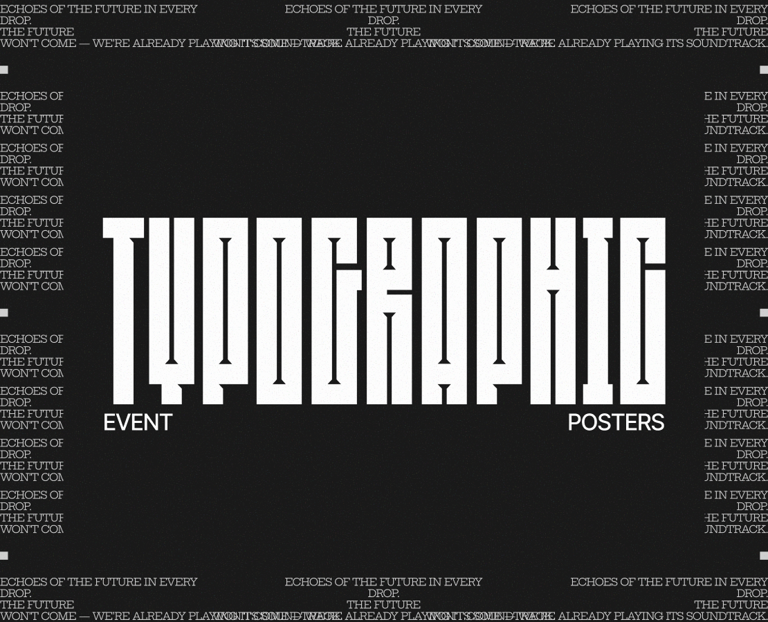 TYPOGRAPHIC POSTERS — Графика на Dprofile