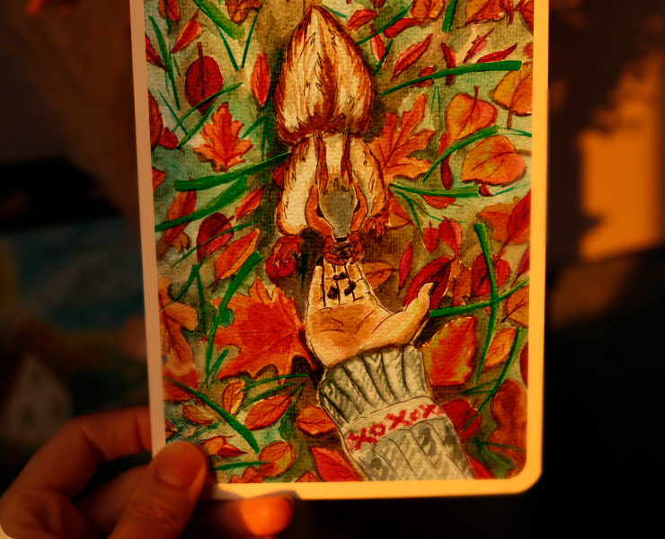 Акварельные открытки на Dprofile