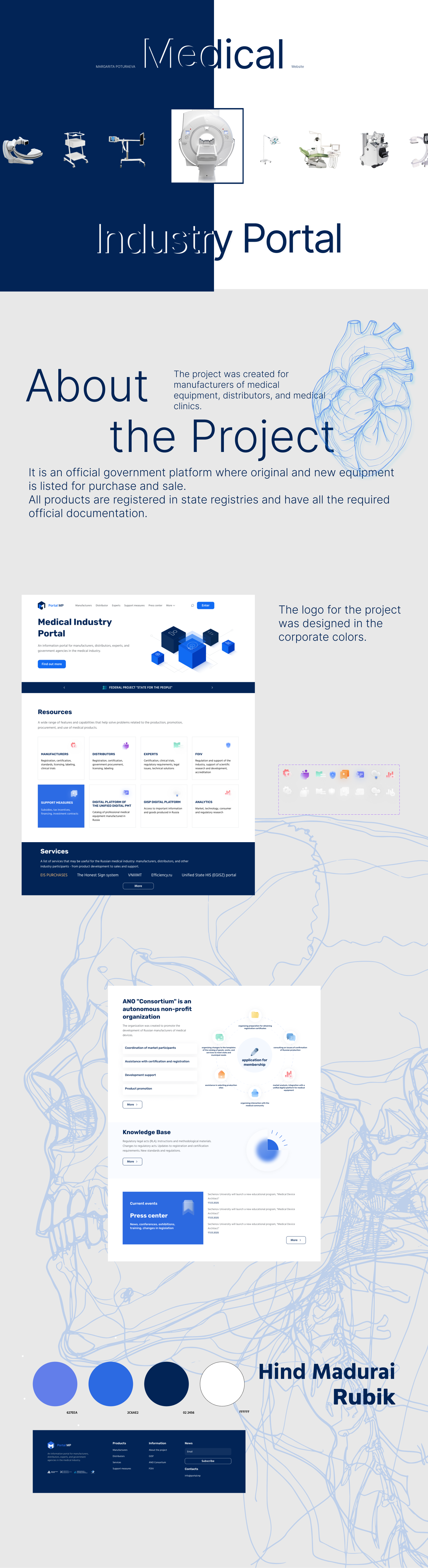 Государственный медицинский портал — Изображение №1 — Интерфейсы, Брендинг на Dprofile