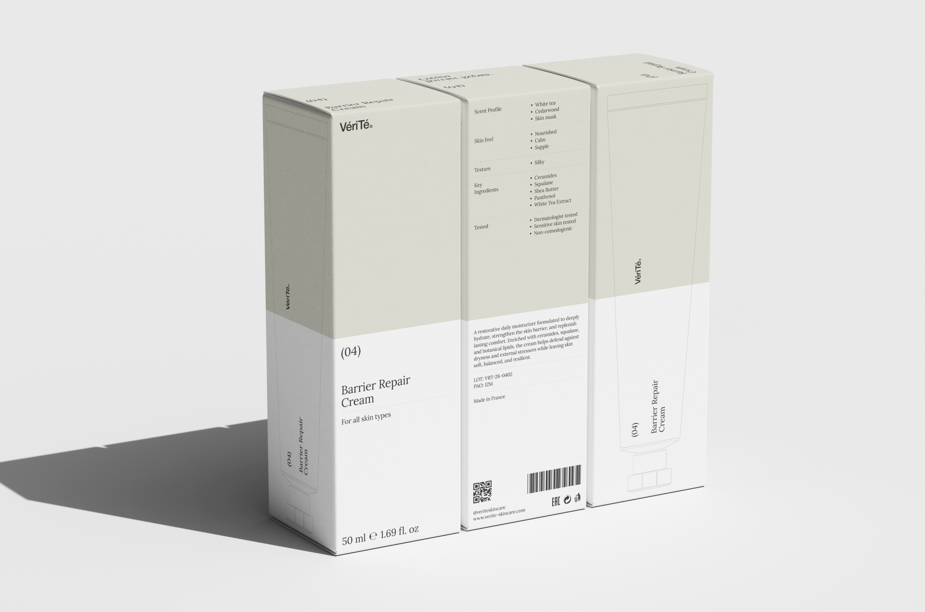 Véri Té — Skincare Brand Identity — Изображение №2 — Брендинг, Графика на Dprofile