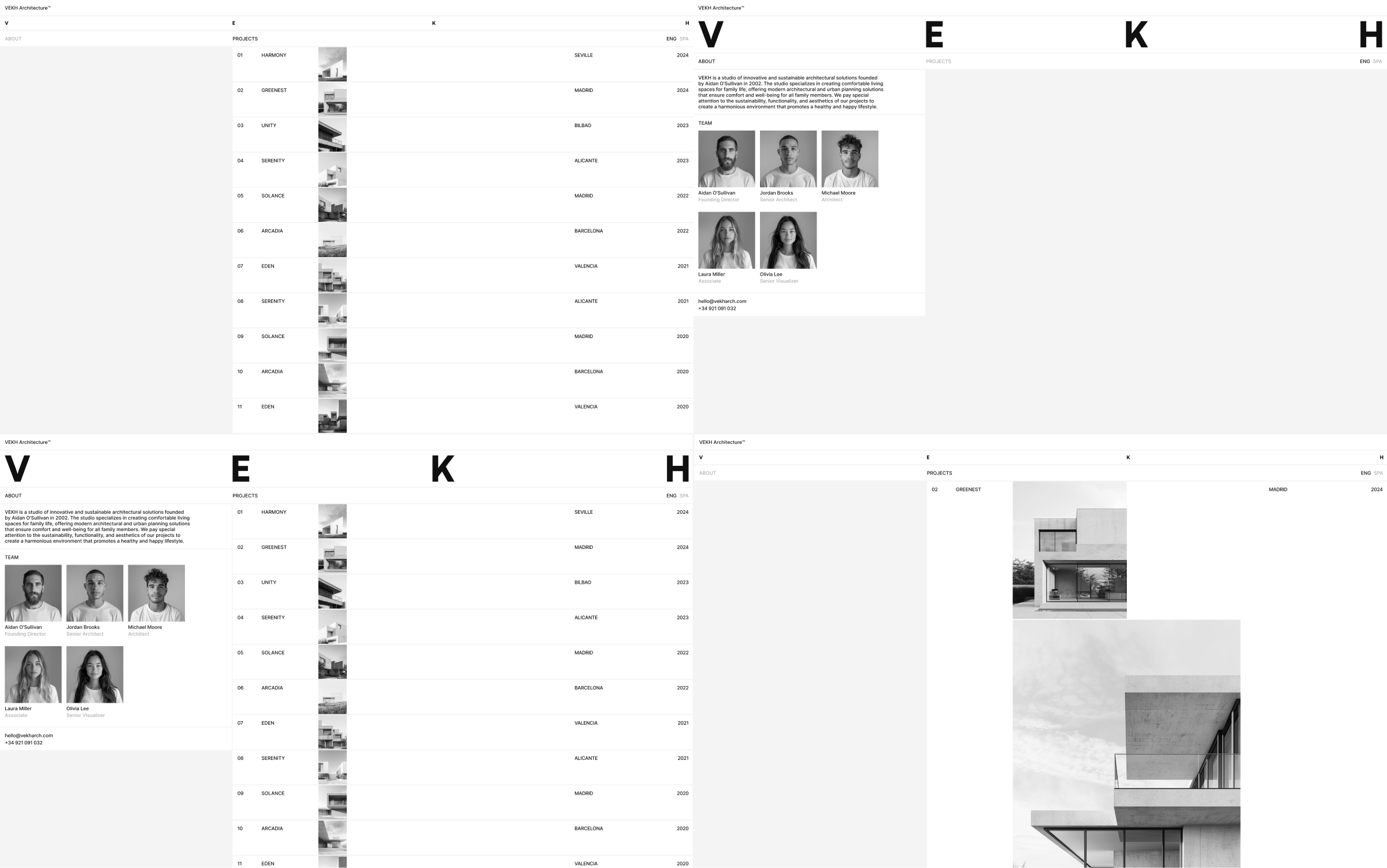 VEKH Architecture™ — Изображение №4 — Интерфейсы на Dprofile
