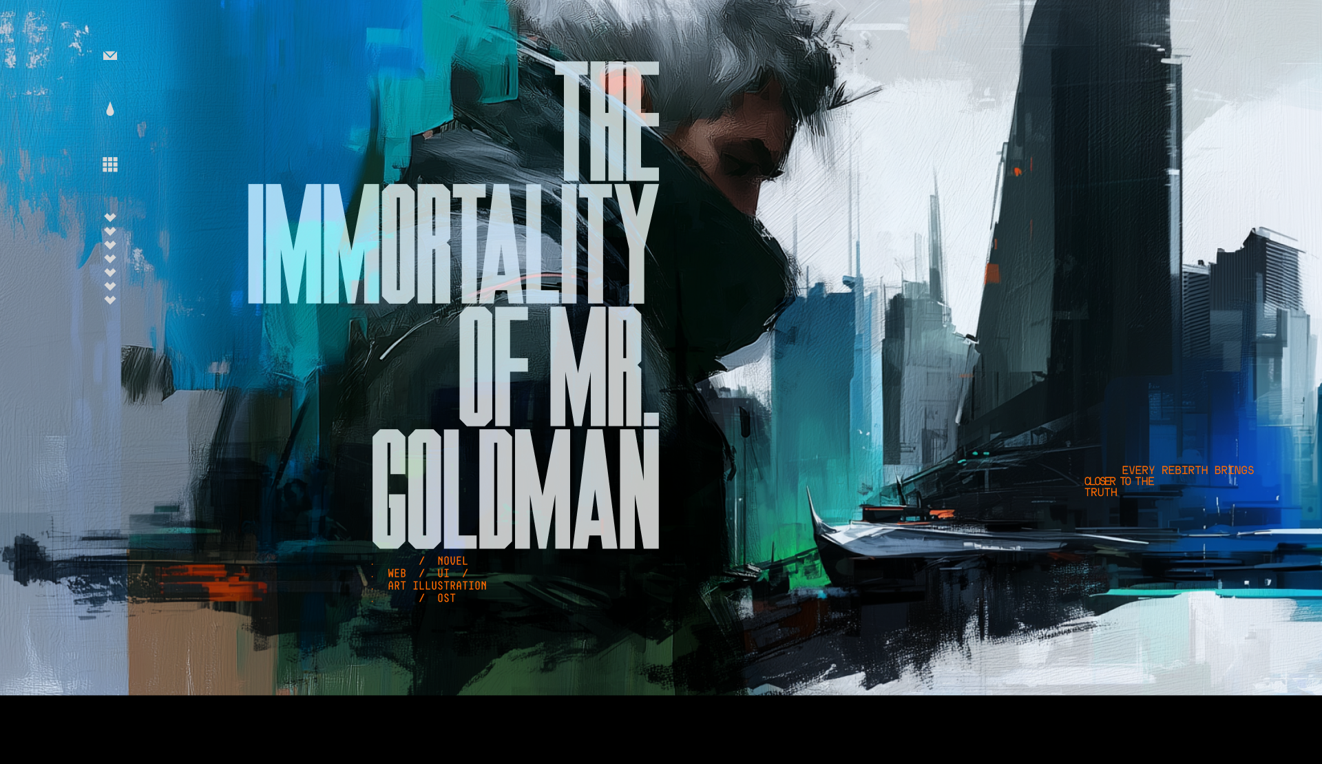 The Immortality of Mr. Goldman — Изображение №1 — Интерфейсы, Нейро на Dprofile