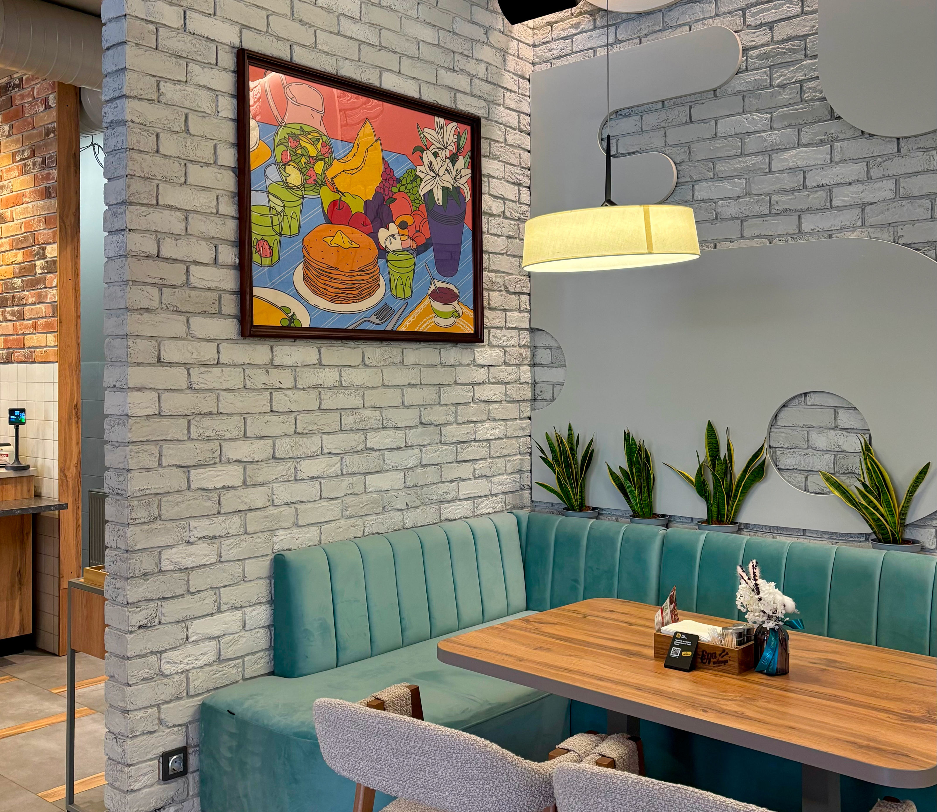 Серия интерьерных постеров для гастромаркета Еда Навсегда — Изображение №11 — Иллюстрация, Графика на Dprofile