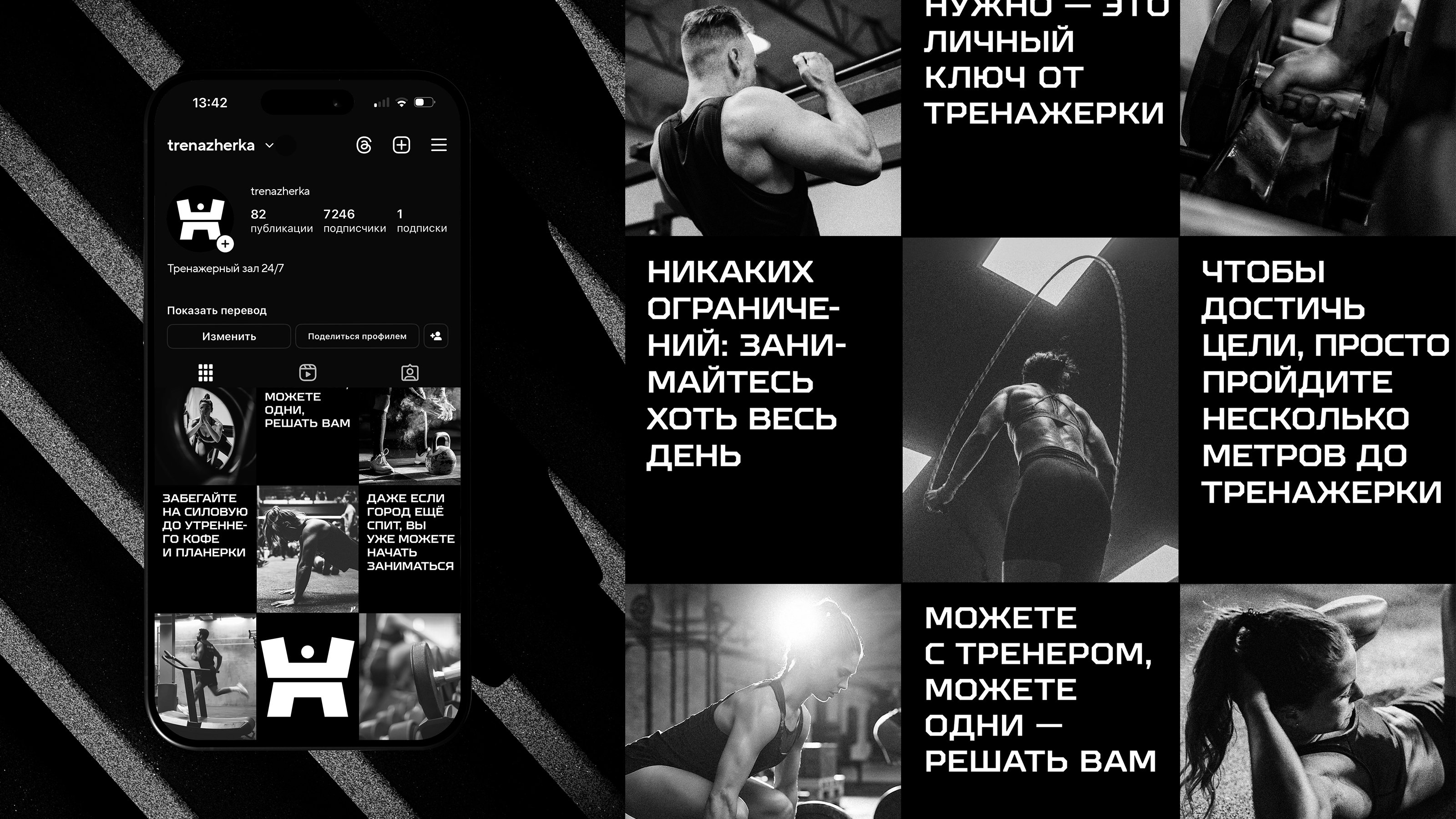 Айдентика Тренажерки — Изображение №5 — Брендинг, Графика на Dprofile